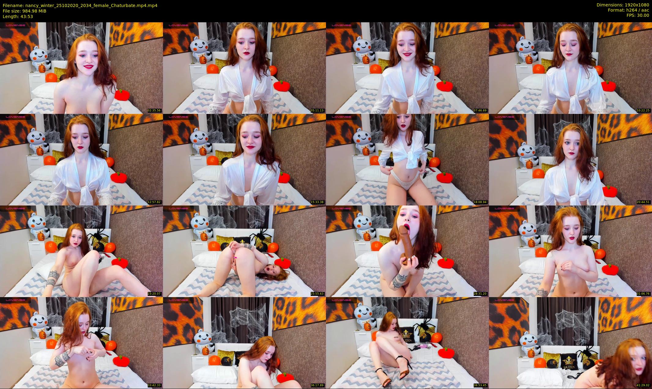 nancy_winter — 44 minute Chaturbate female cam show recording, 1080p, Oct 25, 2020
