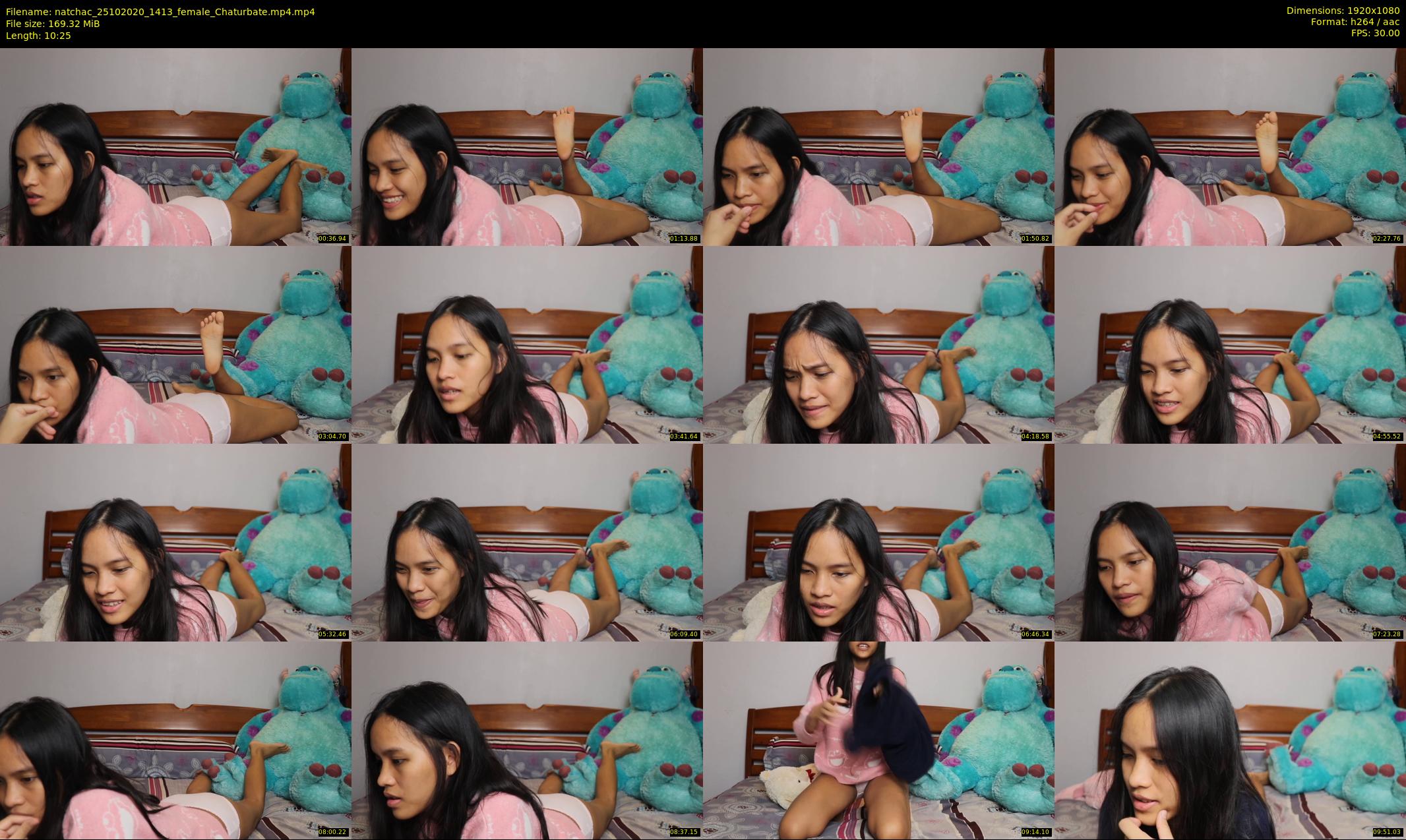 natchac — 11 minute Chaturbate female cam show recording, 1080p, Oct 25, 2020