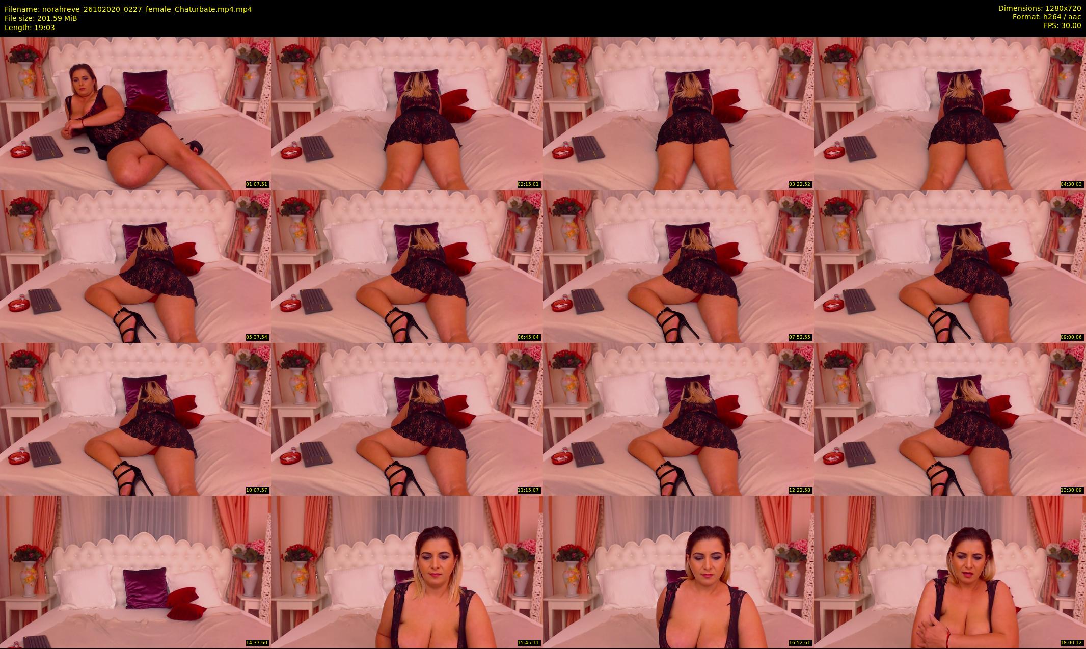 norahreve — 20 minute Chaturbate female cam show recording, 720p, Oct 26, 2020