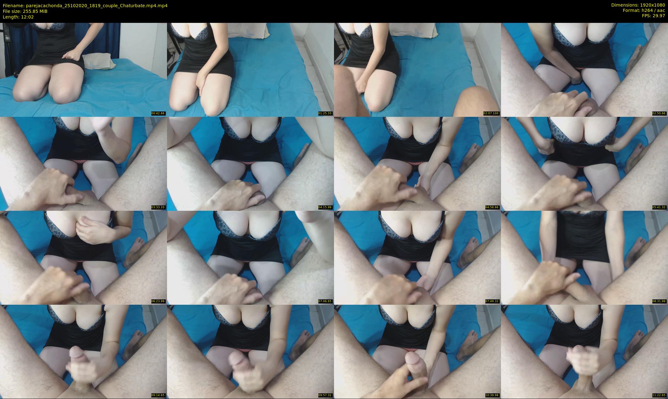 parejacachonda — 13 minute Chaturbate couple cam show recording, 1080p, Oct 25, 2020