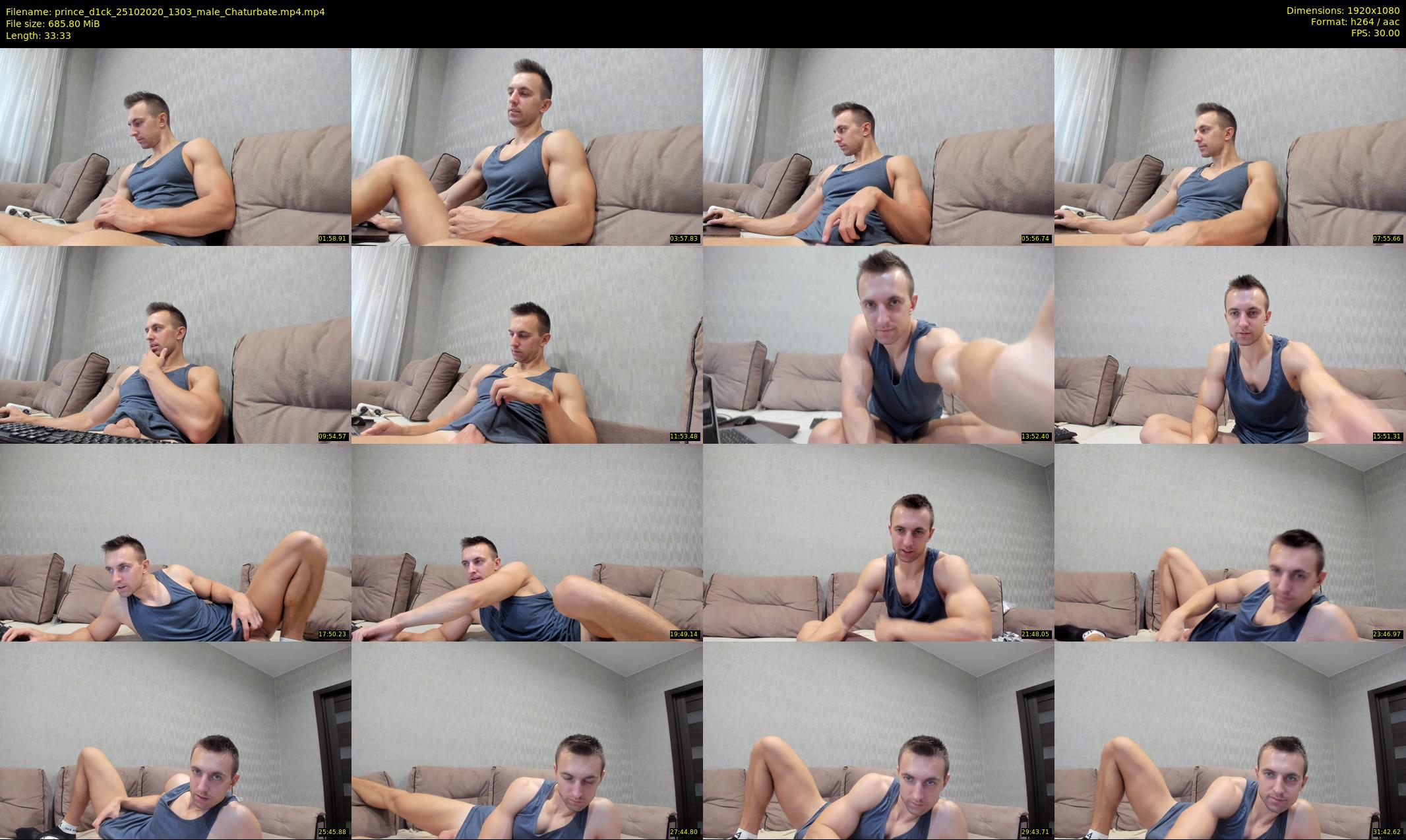 prince_d1ck — 34 minute Chaturbate male cam show recording, 1080p, Oct 25, 2020
