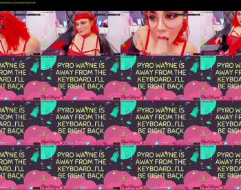 pyrowayne — 30 minute Chaturbate female cam show recording, 720p, Oct 25, 2020