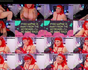 pyrowayne — 59 minute Chaturbate female cam show recording, 720p, Oct 26, 2020