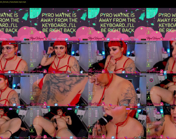 pyrowayne — 60 minute Chaturbate female cam show recording, 720p, Oct 26, 2020
