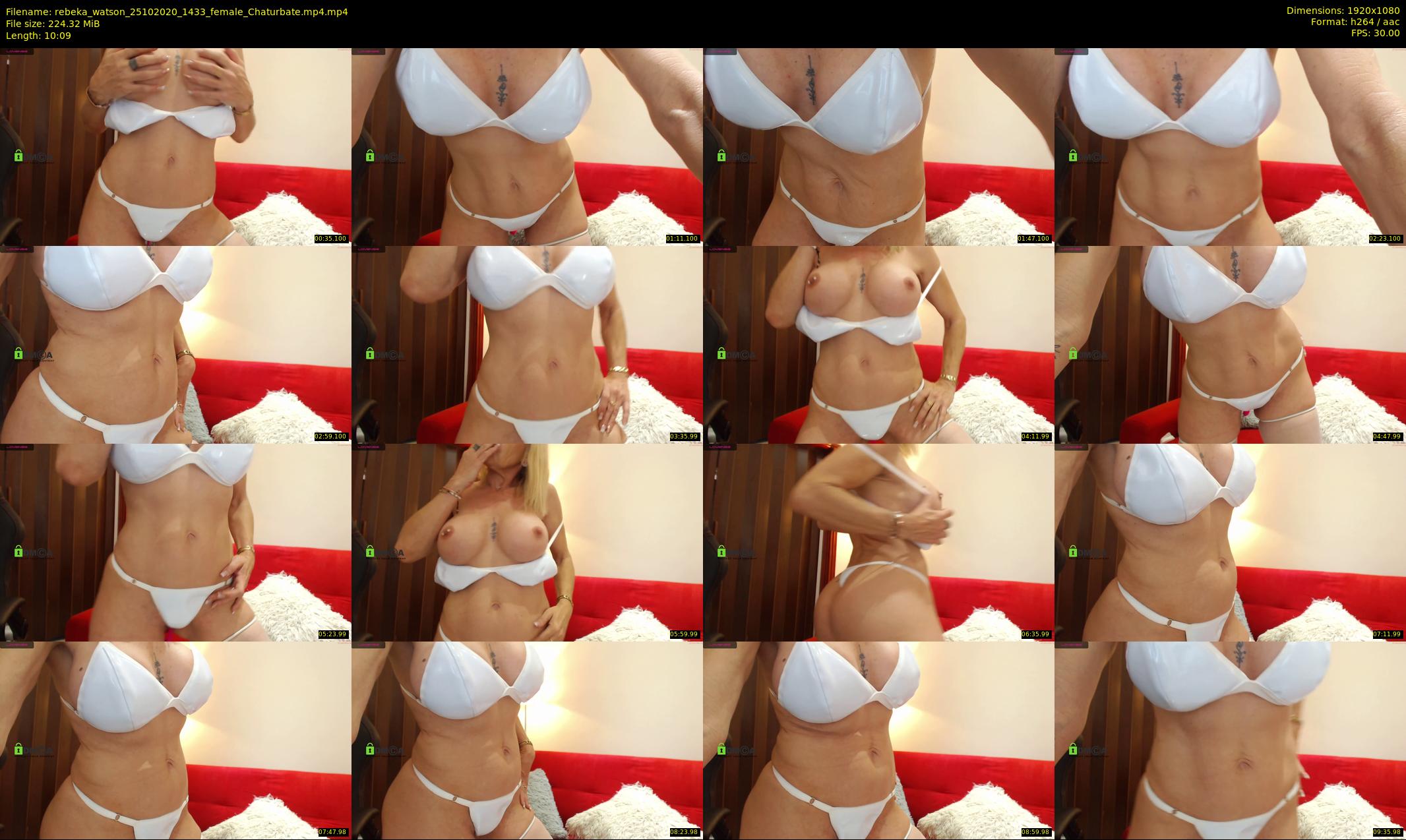 rebeka_watson — 11 minute Chaturbate female cam show recording, 1080p, Oct 25, 2020