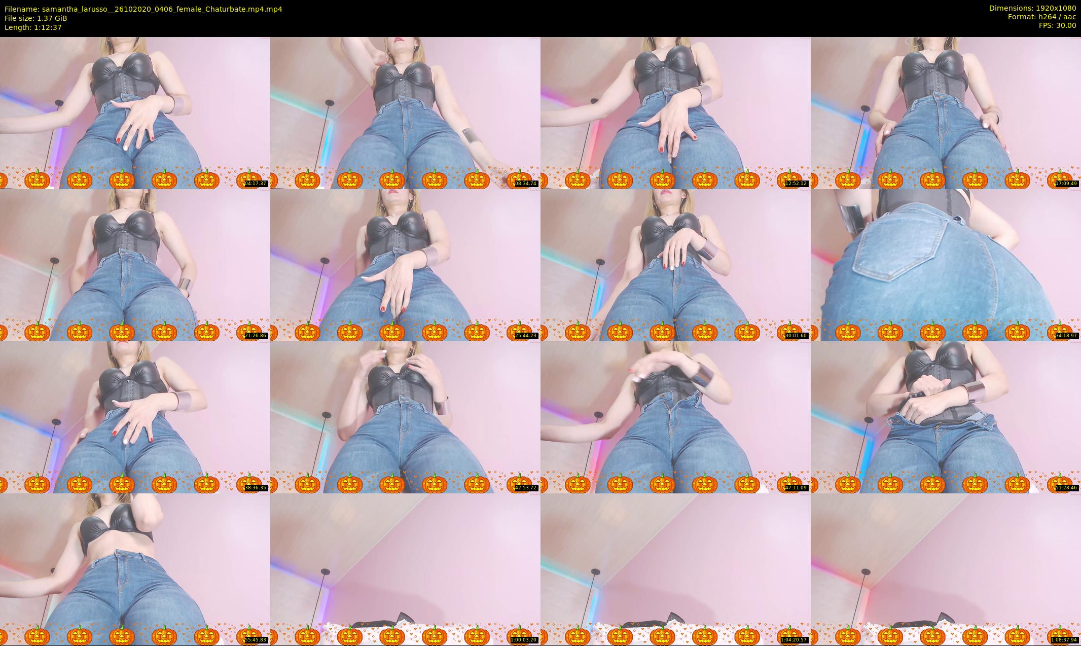 samantha_larusso_ — 73 minute Chaturbate couple cam show recording, 1080p, Oct 26, 2020