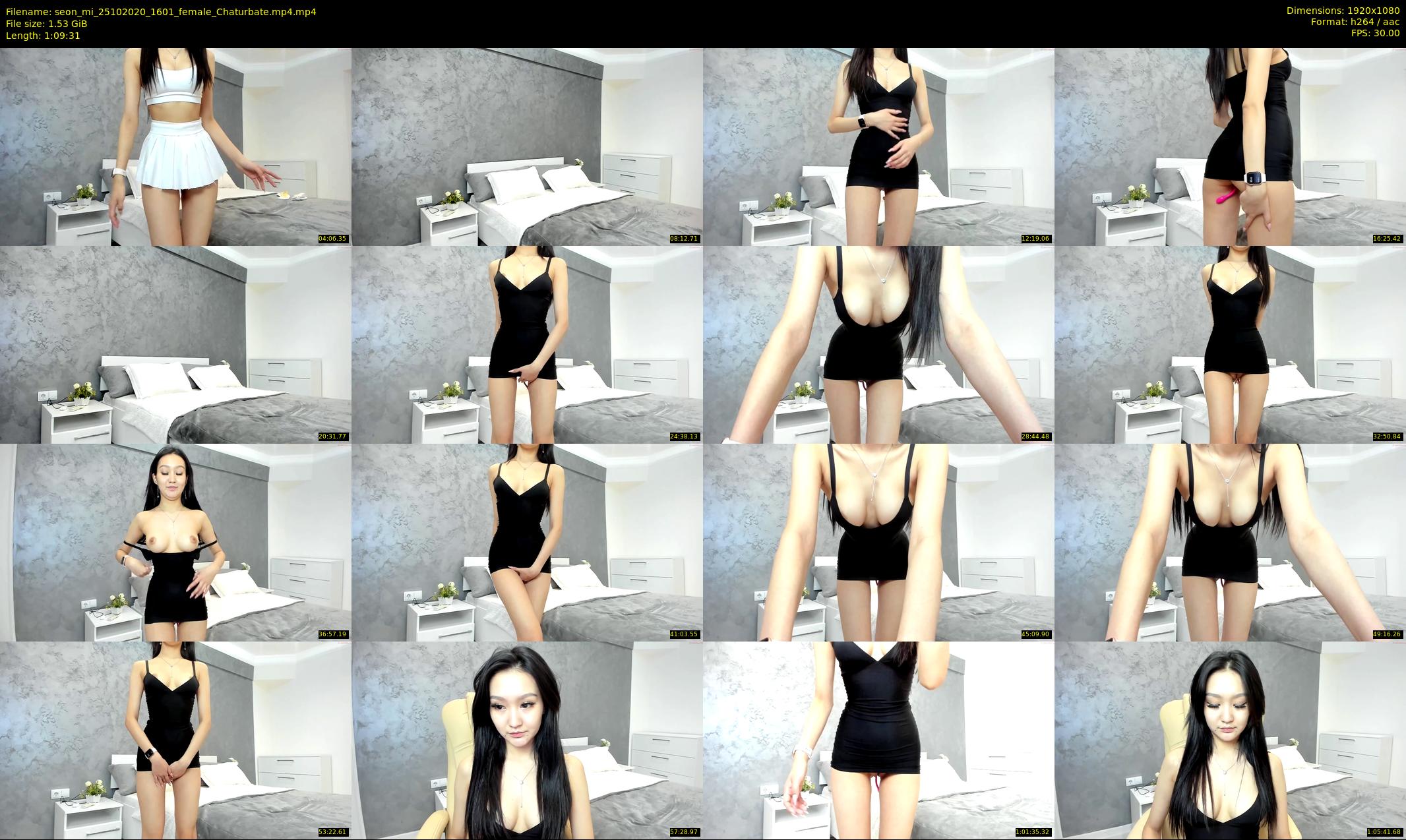 seon_mi — 70 minute Chaturbate female cam show recording, 1080p, Oct 25, 2020