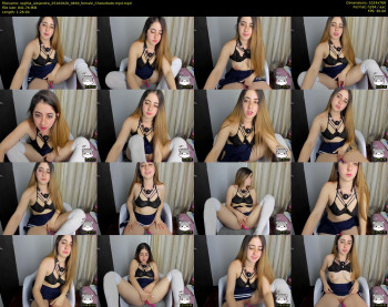 sophia_alejandra — 87 minute Chaturbate female cam show recording, 720p, Oct 25, 2020