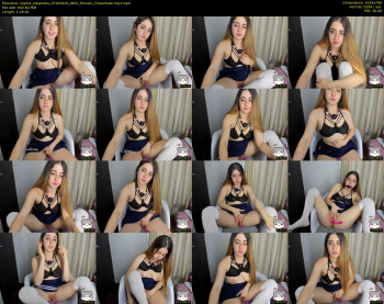 sophia_alejandra — 87 minute Chaturbate female cam show recording, 720p, Oct 25, 2020