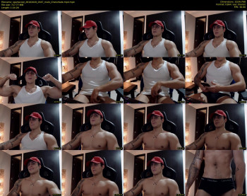 spartacozz — 85 minute Chaturbate male cam show recording, 720p, Oct 26, 2020