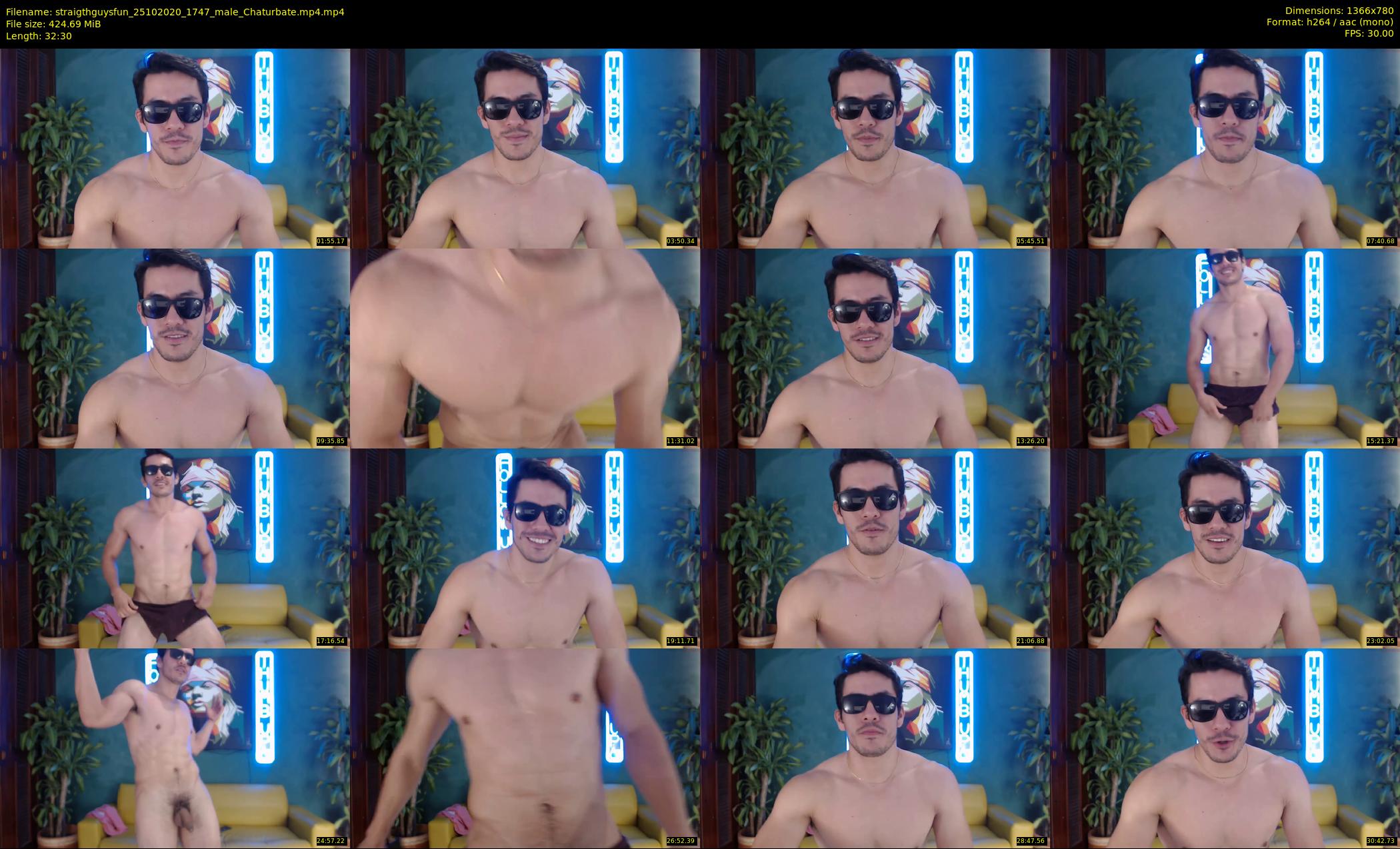 straigthguysfun — 33 minute Chaturbate male cam show recording, 720p, Oct 25, 2020