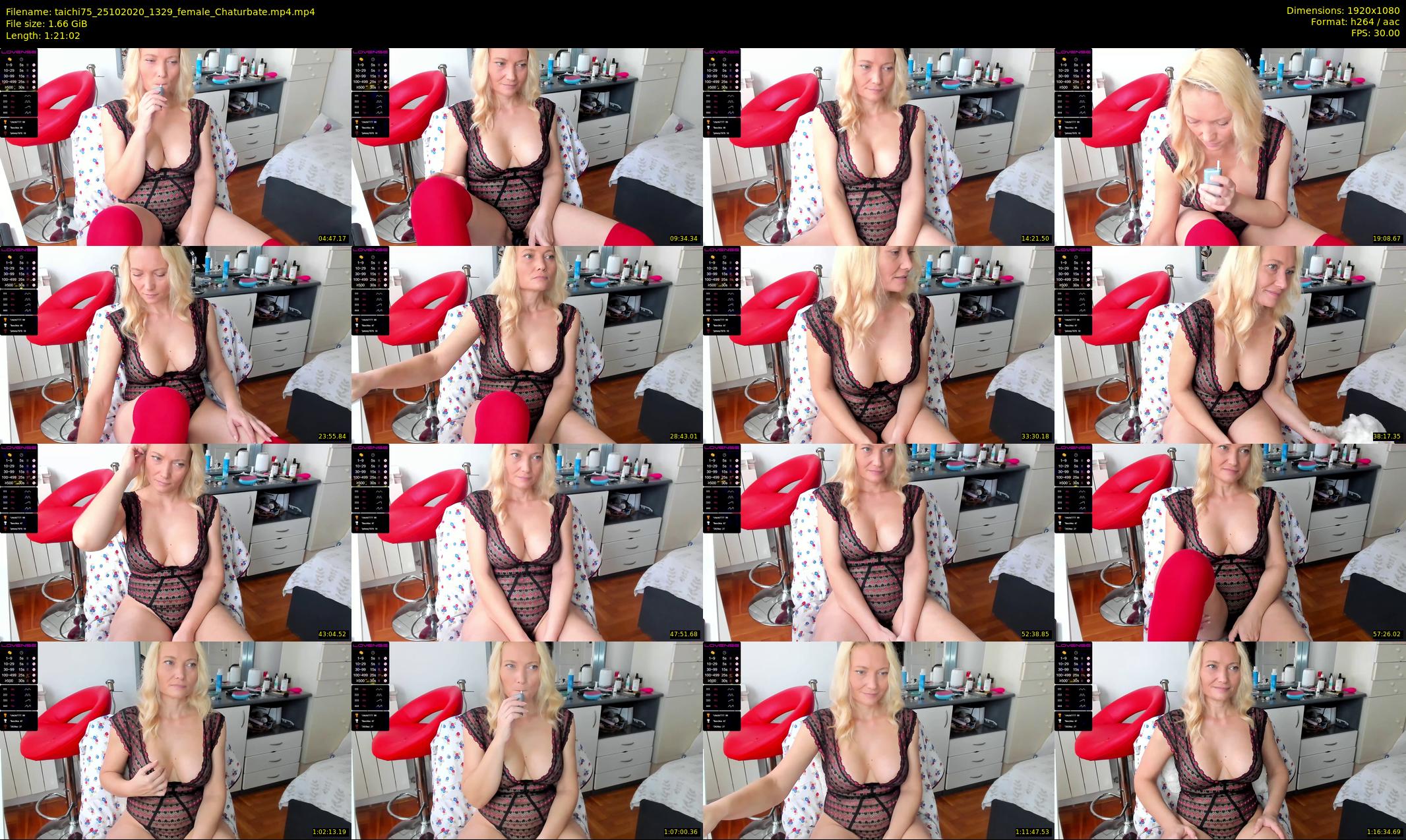 taichi75 — 82 minute Chaturbate female cam show recording, 1080p, Oct 25, 2020
