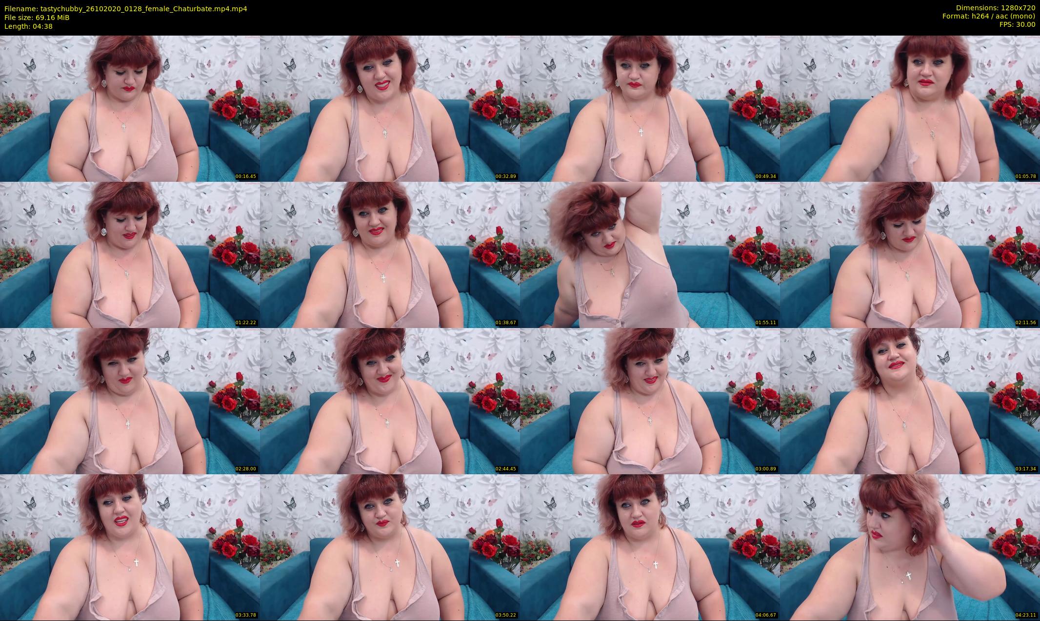 tastychubby — 5 minute Chaturbate female cam show recording, 720p, Oct 26, 2020