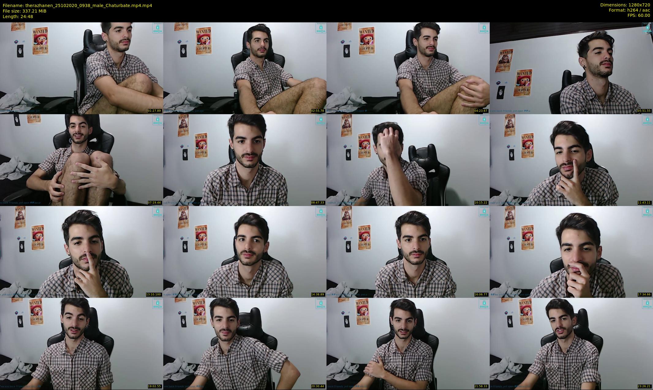 therazhanen — 25 minute Chaturbate couple cam show recording, 720p, Oct 25, 2020