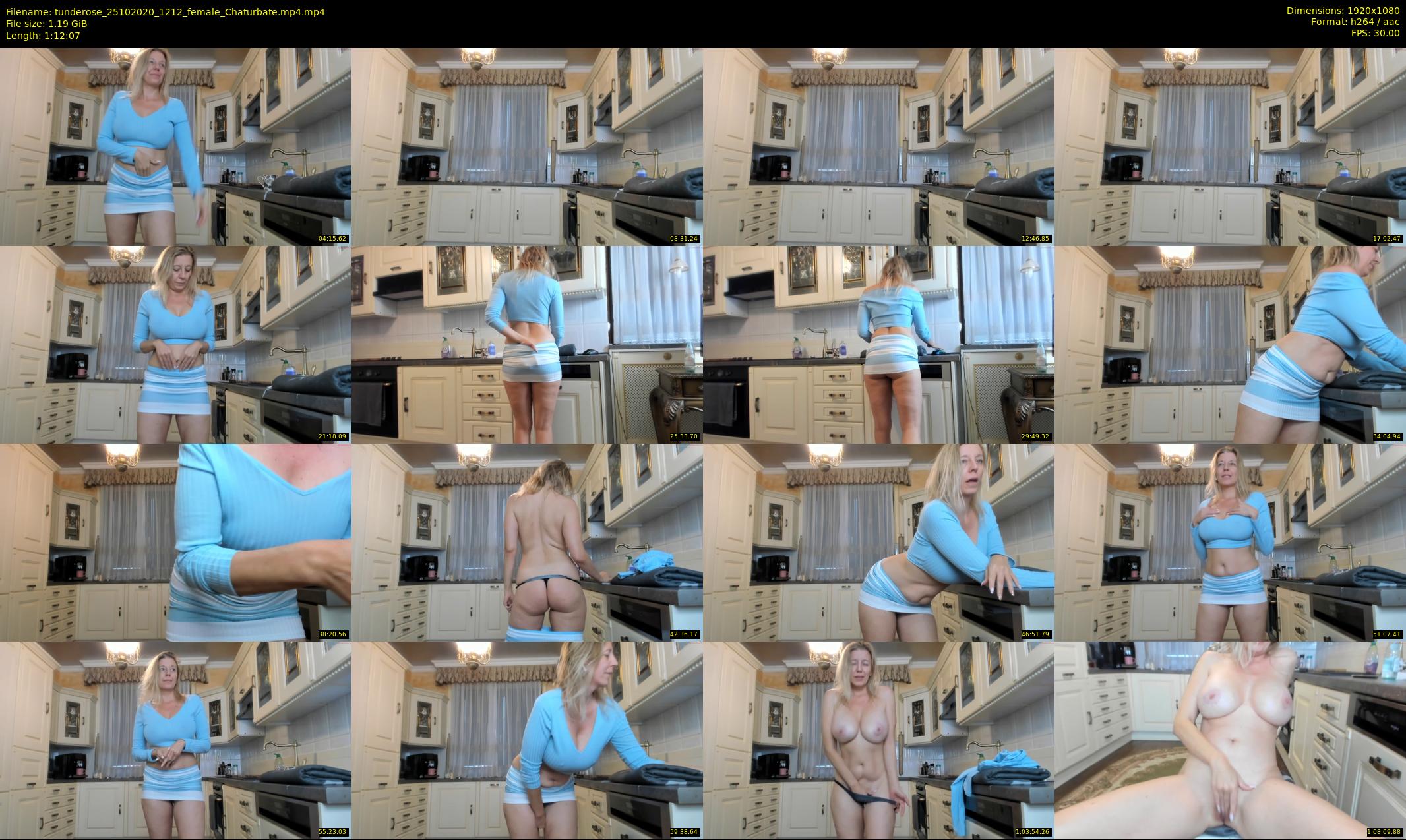tunderose — 73 minute Chaturbate female cam show recording, 1080p, Oct 25, 2020