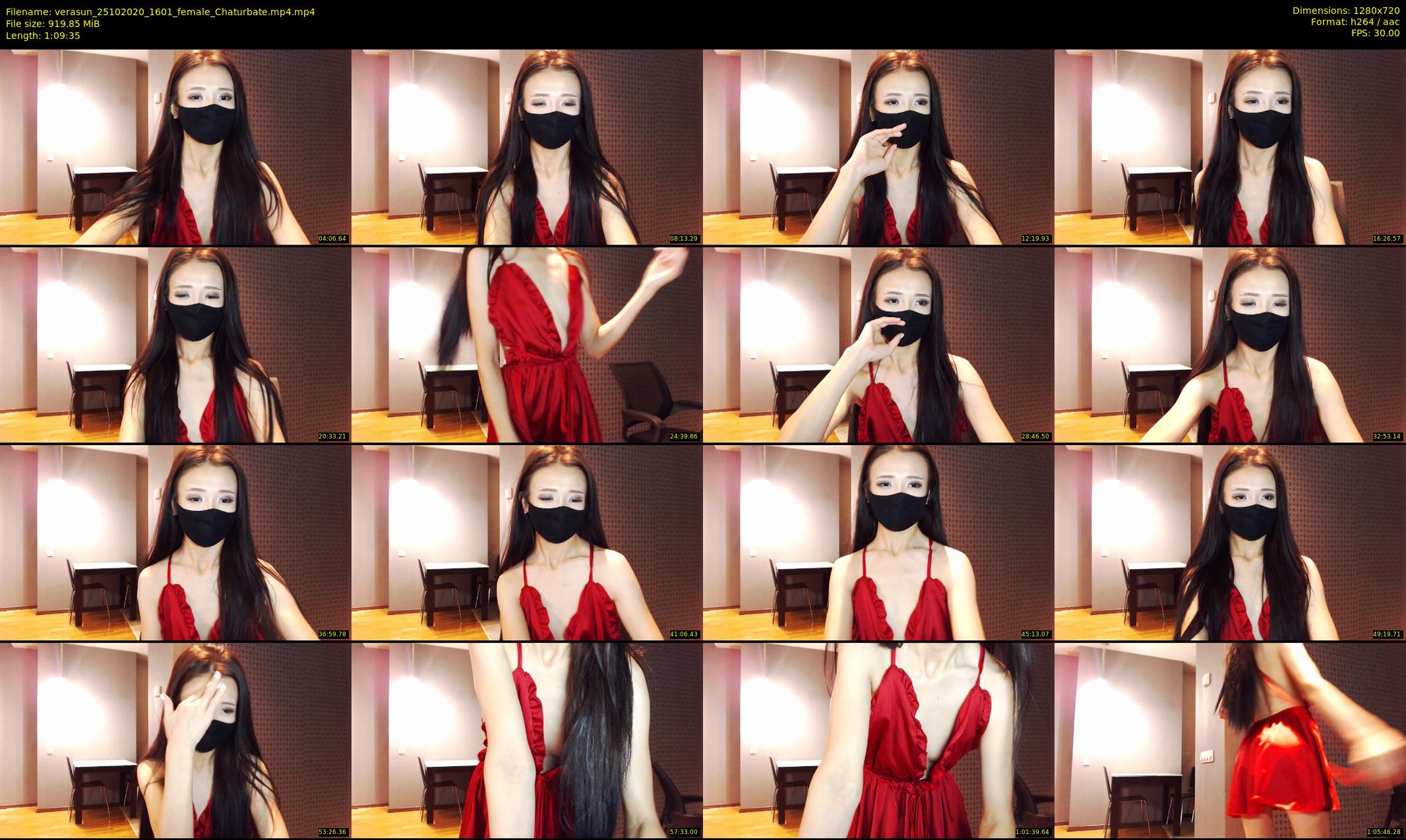 verasun — 70 minute Chaturbate female cam show recording, 720p, Oct 25, 2020