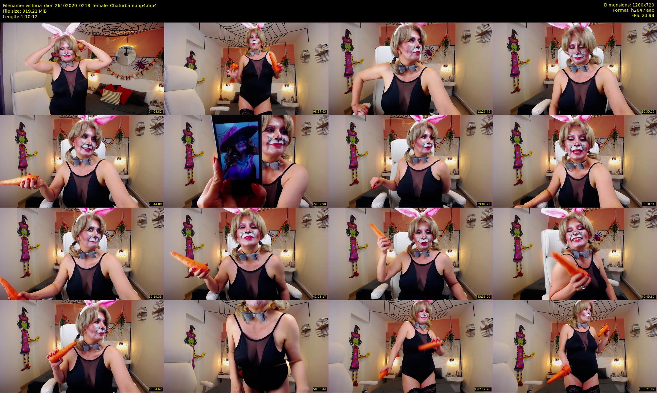 victoria_dior — 71 minute Chaturbate female cam show recording, 720p, Oct 26, 2020