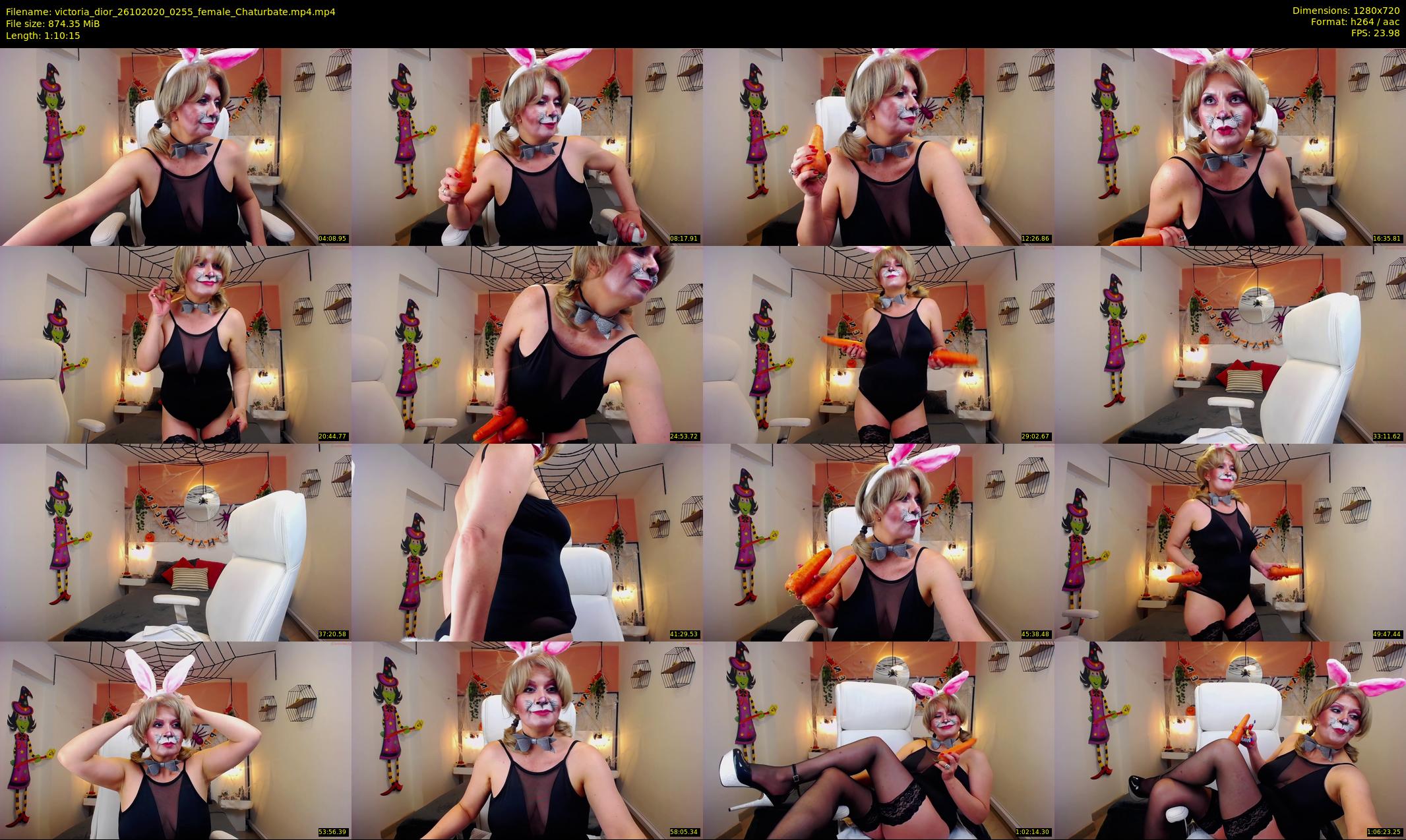victoria_dior — 71 minute Chaturbate female cam show recording, 720p, Oct 26, 2020