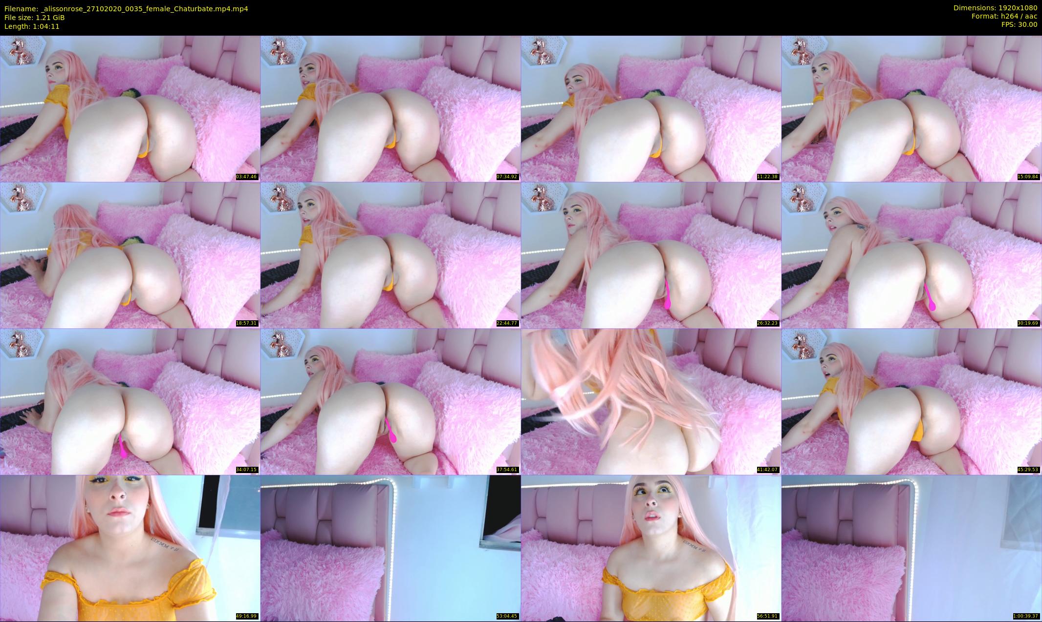 _alissonrose — 65 minute Chaturbate female cam show recording, 1080p, Oct 27, 2020