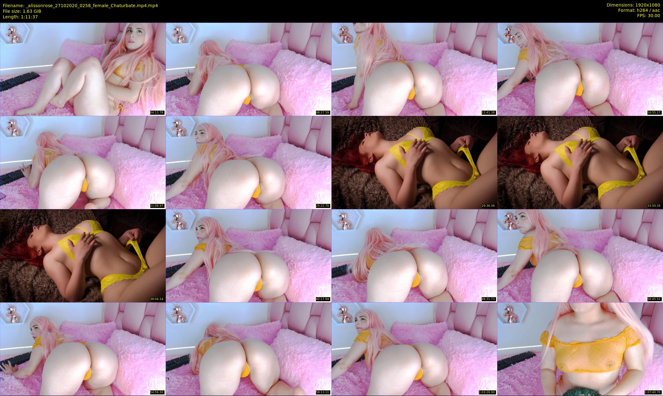 _alissonrose — 72 minute Chaturbate female cam show recording, 1080p, Oct 27, 2020
