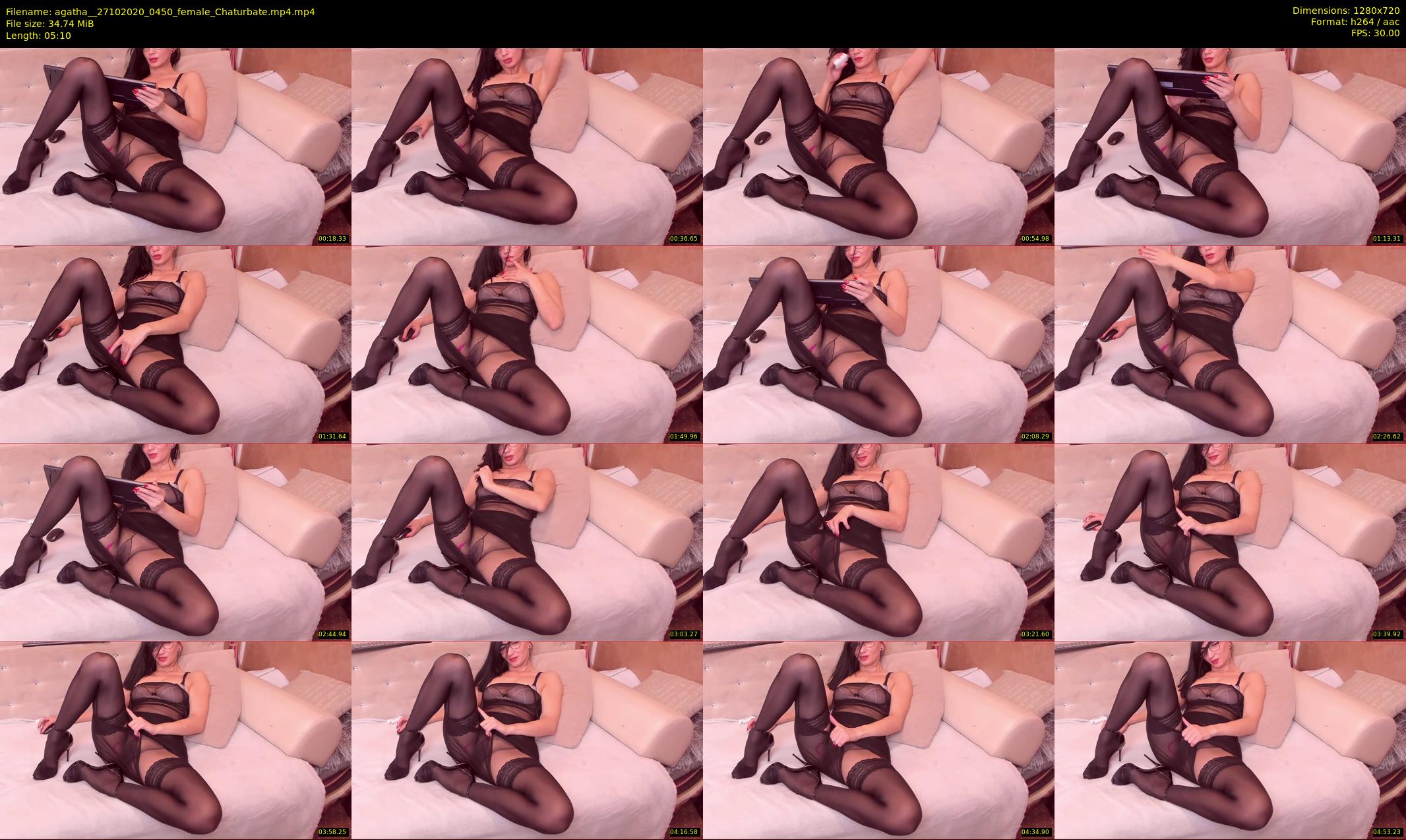 agatha_ — 6 minute Chaturbate female cam show recording, 720p, Oct 27, 2020