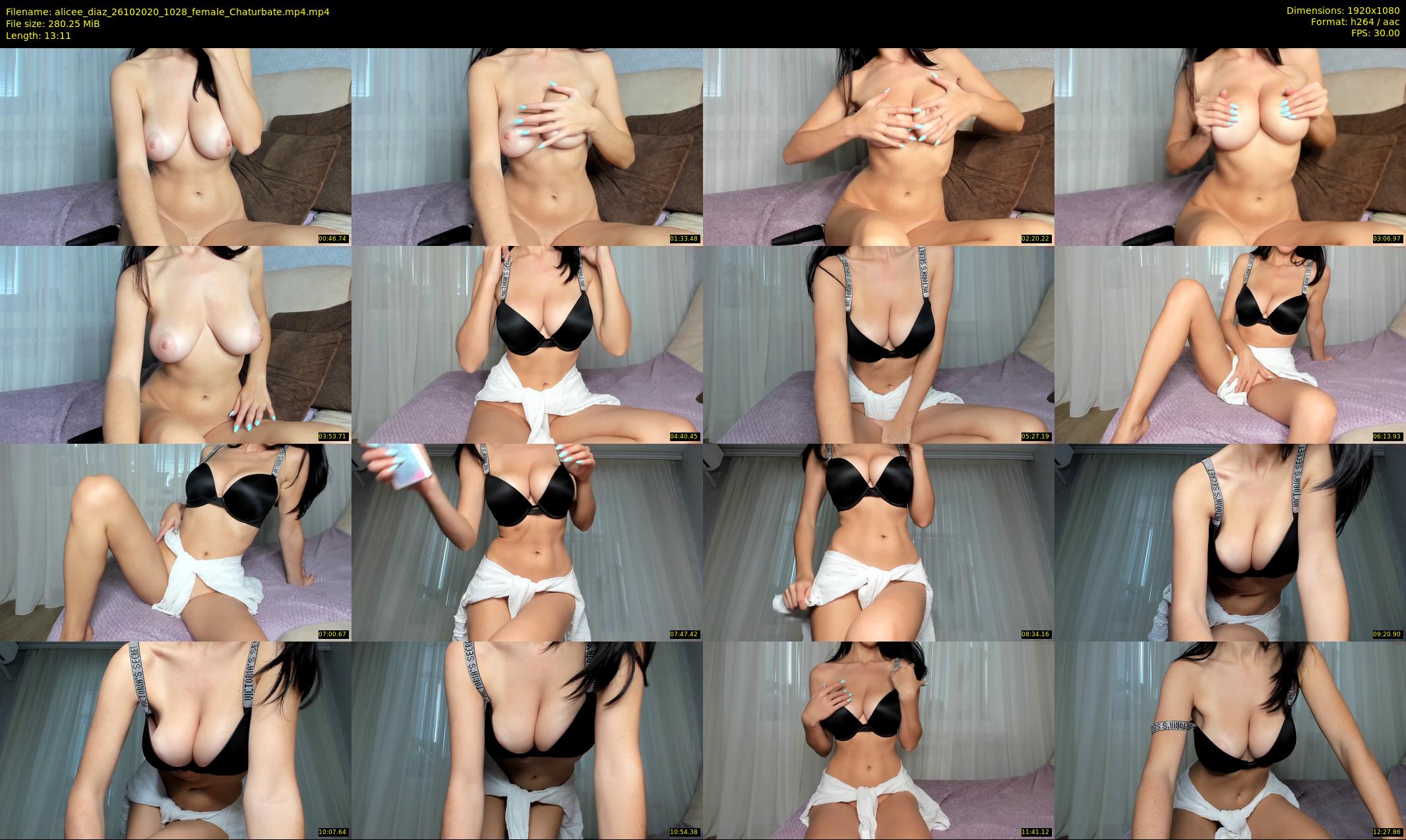 alicee_diaz — 14 minute Chaturbate female cam show recording, 1080p, Oct 26, 2020