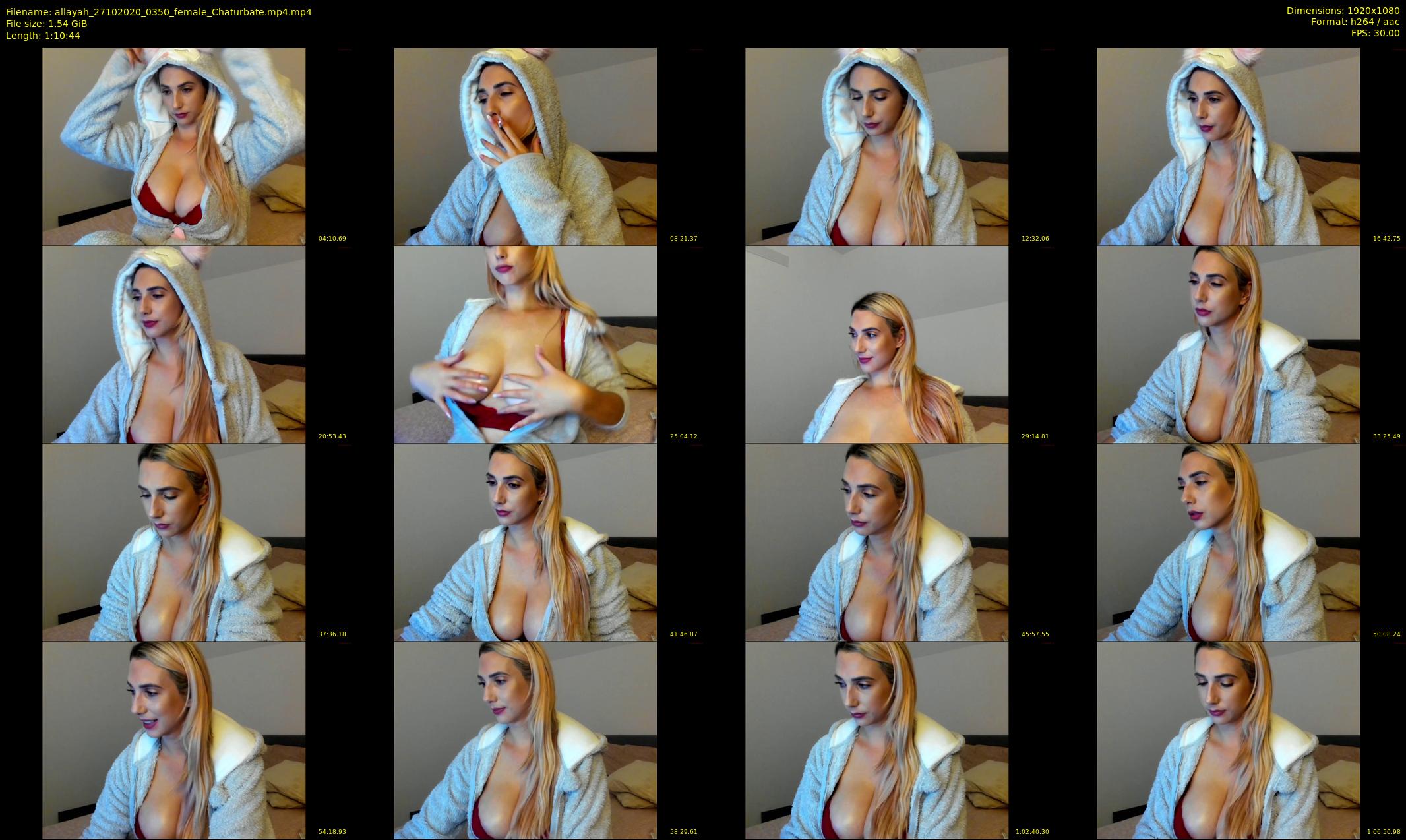 allayah — 71 minute Chaturbate female cam show recording, 1080p, Oct 27, 2020