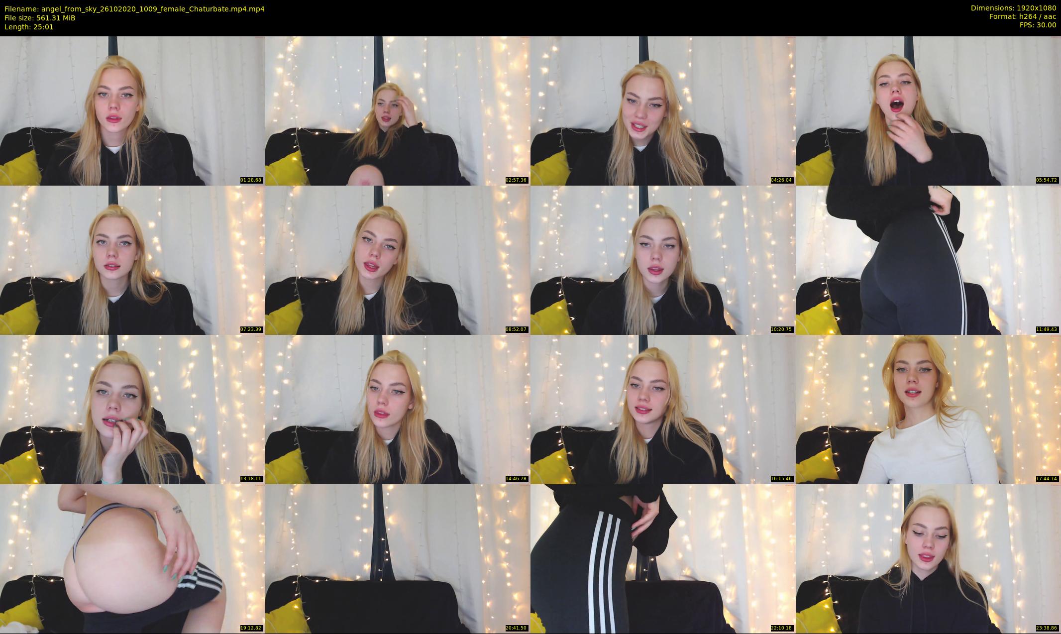 angel_from_sky — 26 minute Chaturbate female cam show recording, 1080p, Oct 26, 2020