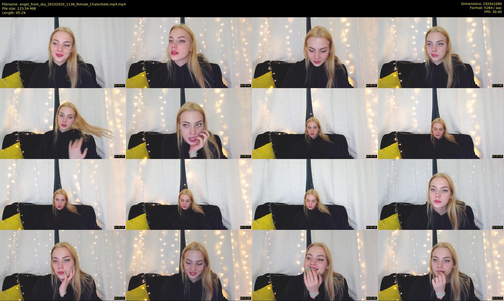 angel_from_sky — 6 minute Chaturbate female cam show recording, 1080p, Oct 26, 2020