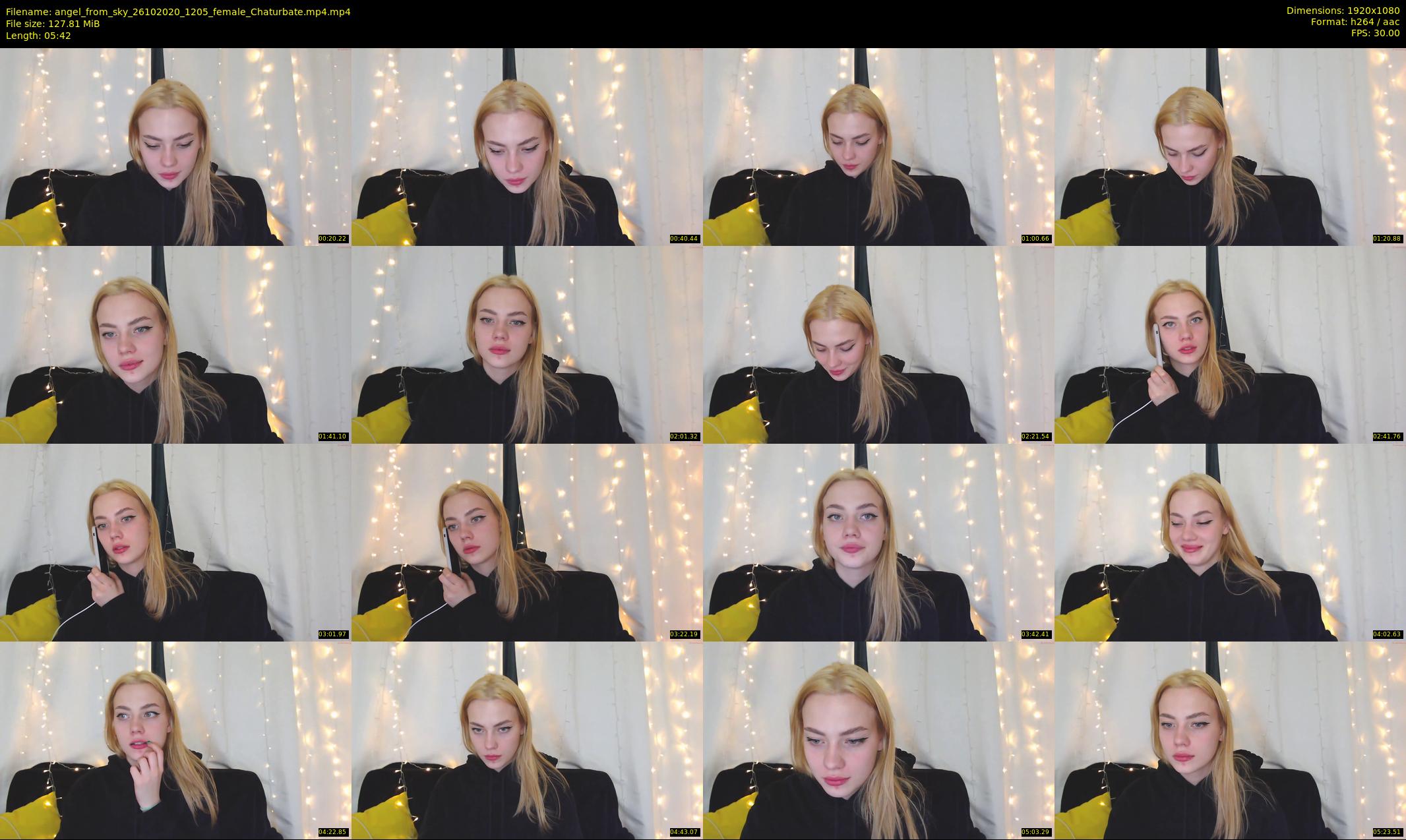 angel_from_sky — 6 minute Chaturbate female cam show recording, 1080p, Oct 26, 2020