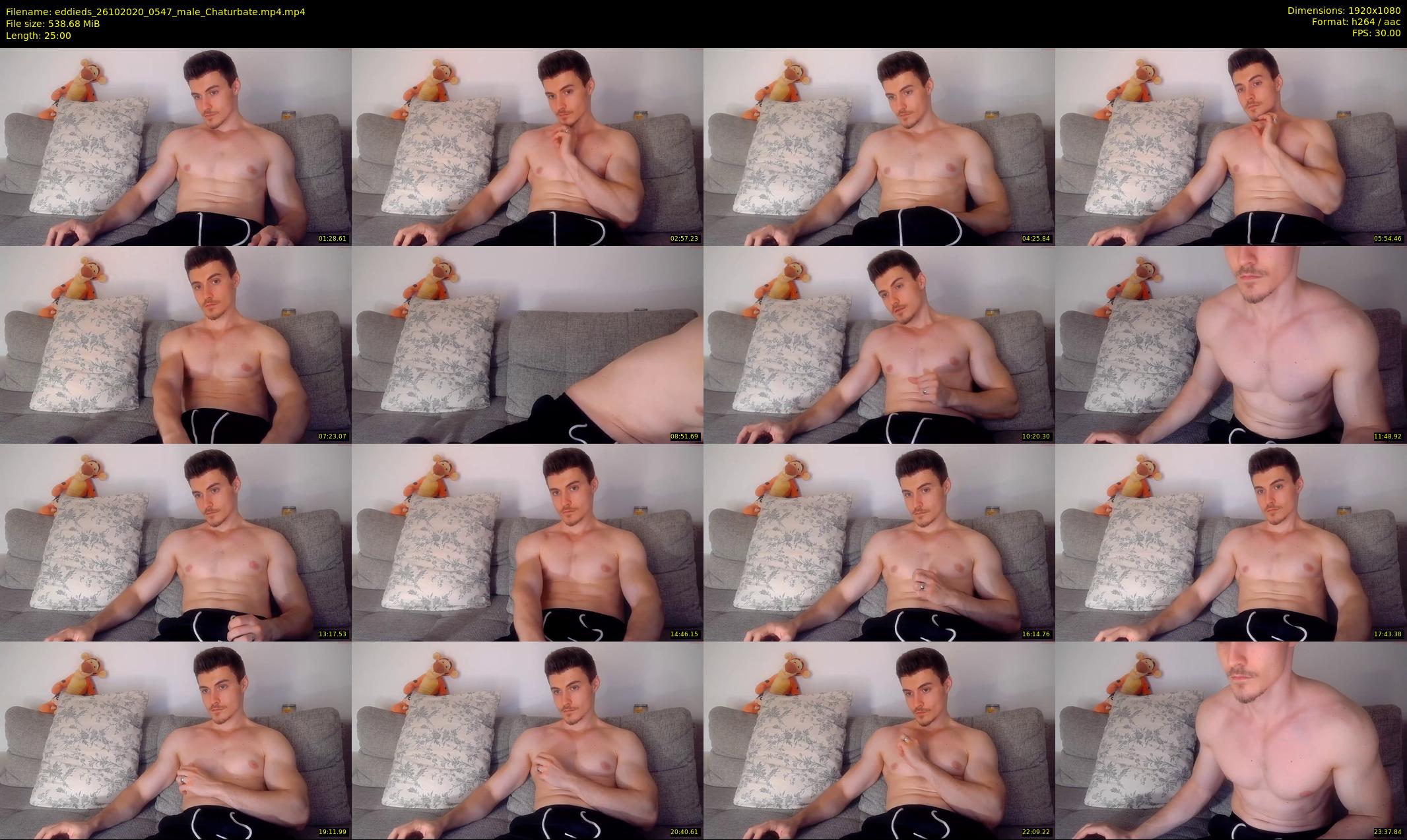eddieds — 25 minute Chaturbate male cam show recording, 1080p, Oct 26, 2020