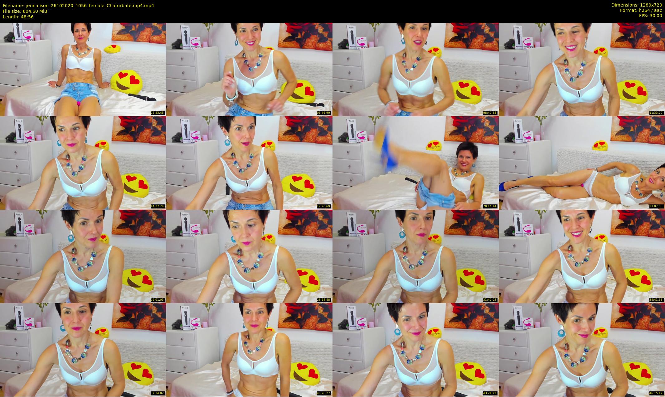 jennalison — 49 minute Chaturbate female cam show recording, 720p, Oct 26, 2020