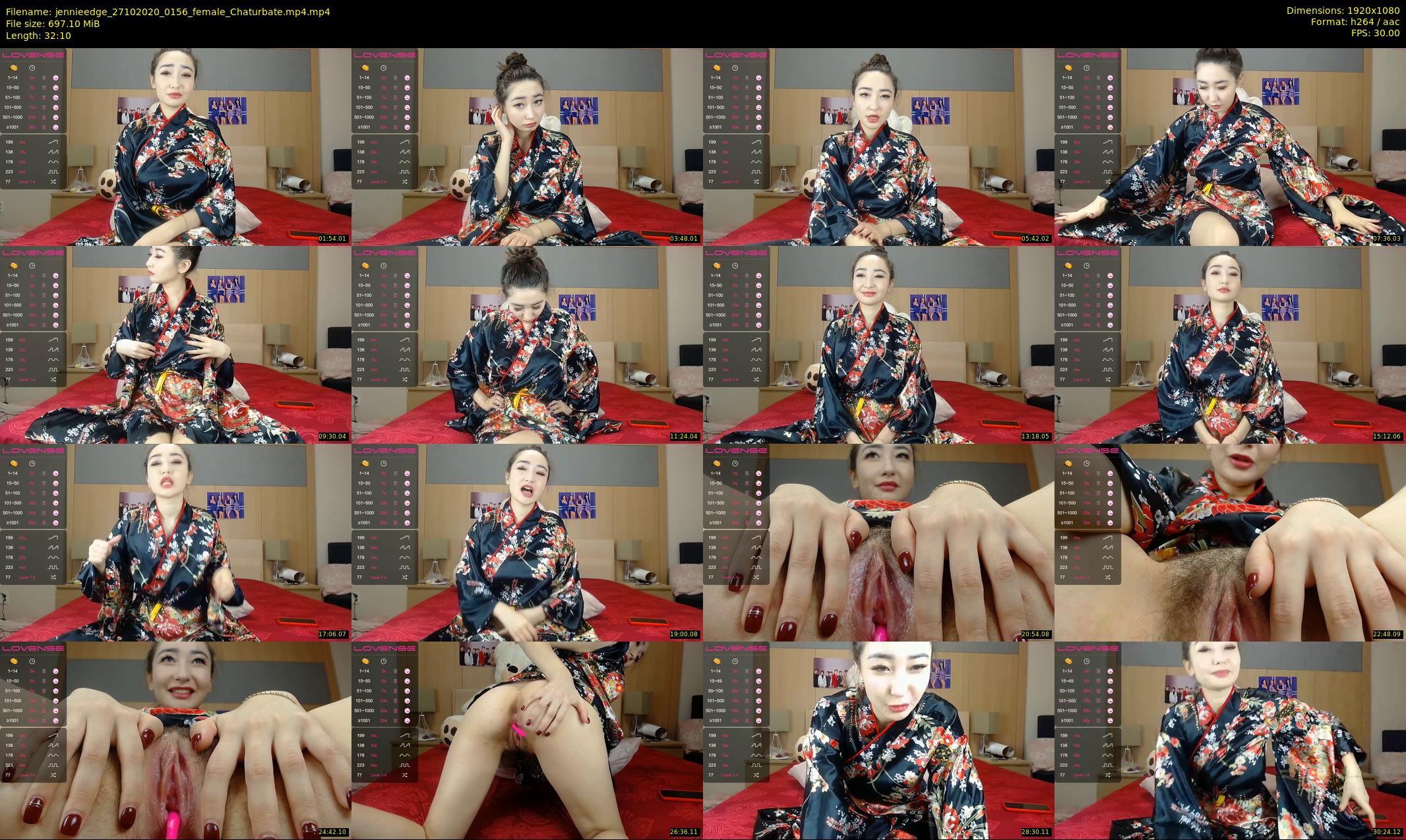 jennieedge — 33 minute Chaturbate female cam show recording, 1080p, Oct 27, 2020