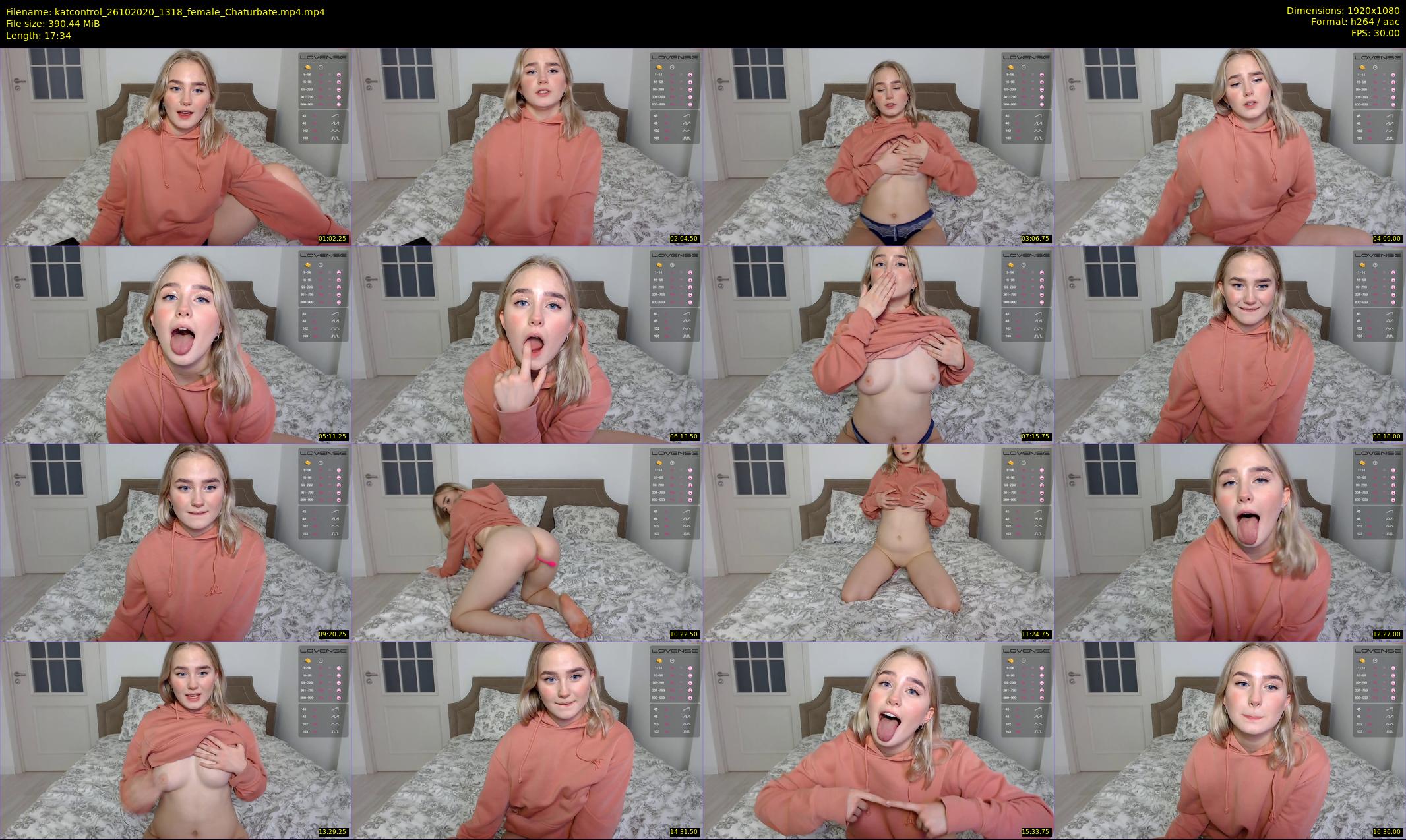 katcontrol — 18 minute Chaturbate female cam show recording, 1080p, Oct 26, 2020