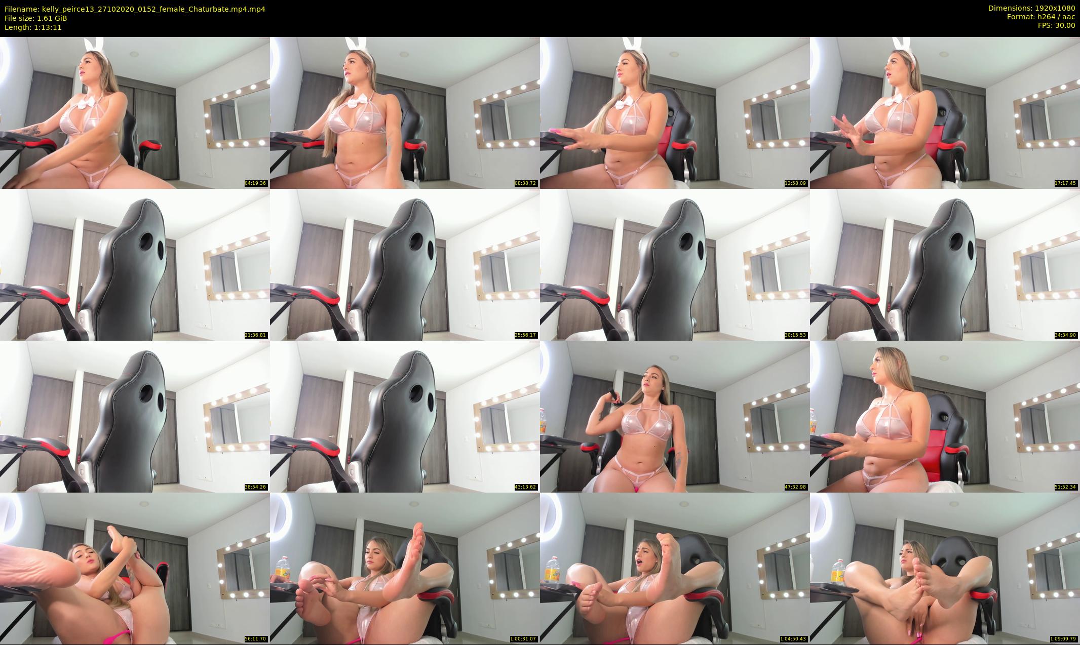 kelly_peirce13 — 74 minute Chaturbate female cam show recording, 1080p, Oct 27, 2020