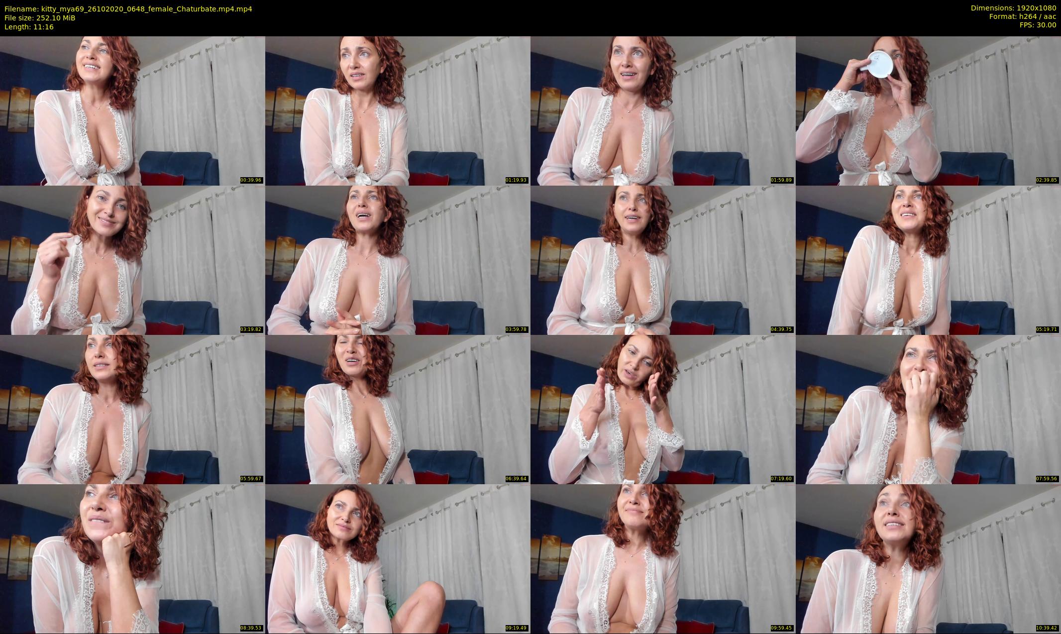 kitty_mya69 — 12 minute Chaturbate female cam show recording, 1080p, Oct 26, 2020
