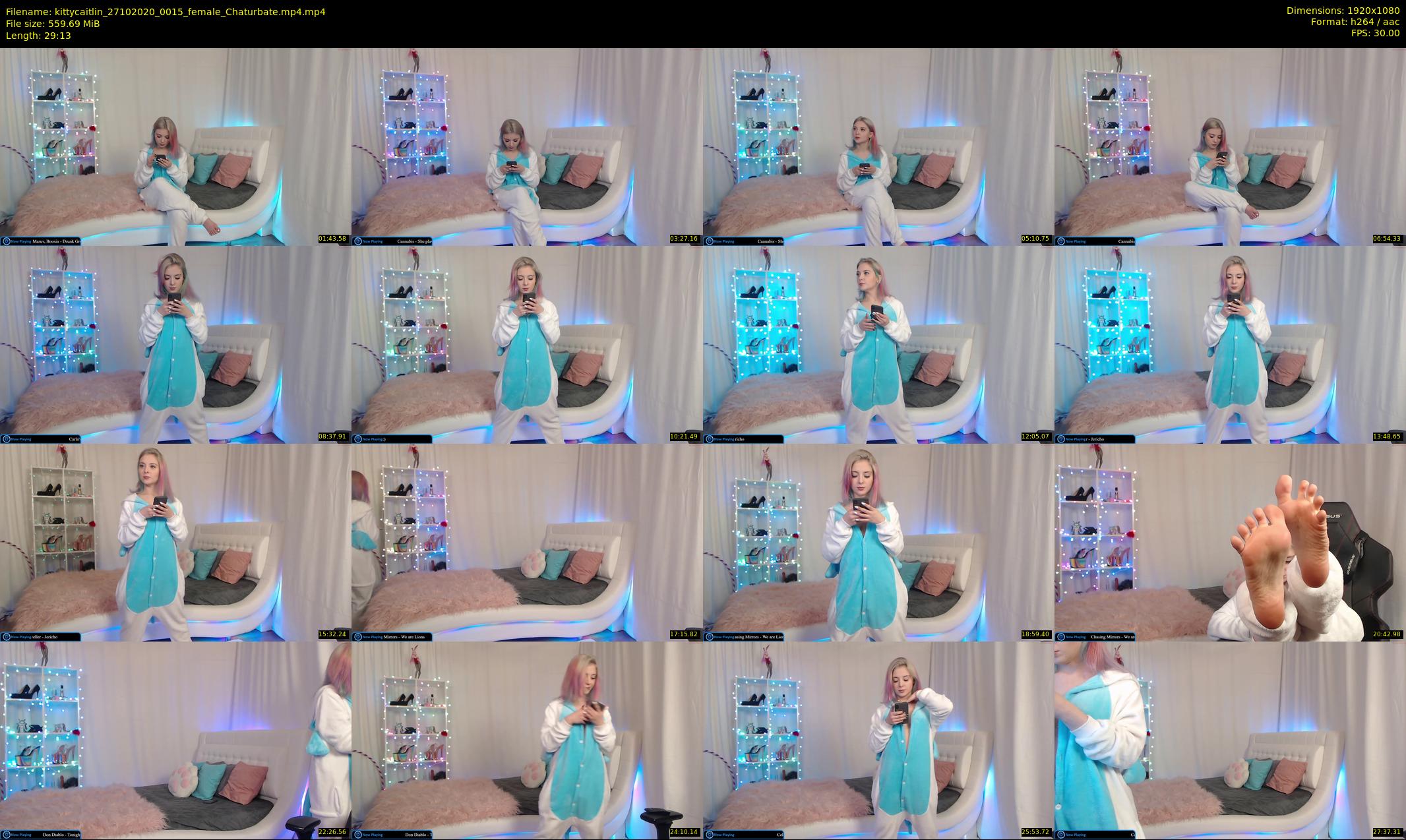 kittycaitlin — 30 minute Chaturbate female cam show recording, 1080p, Oct 27, 2020