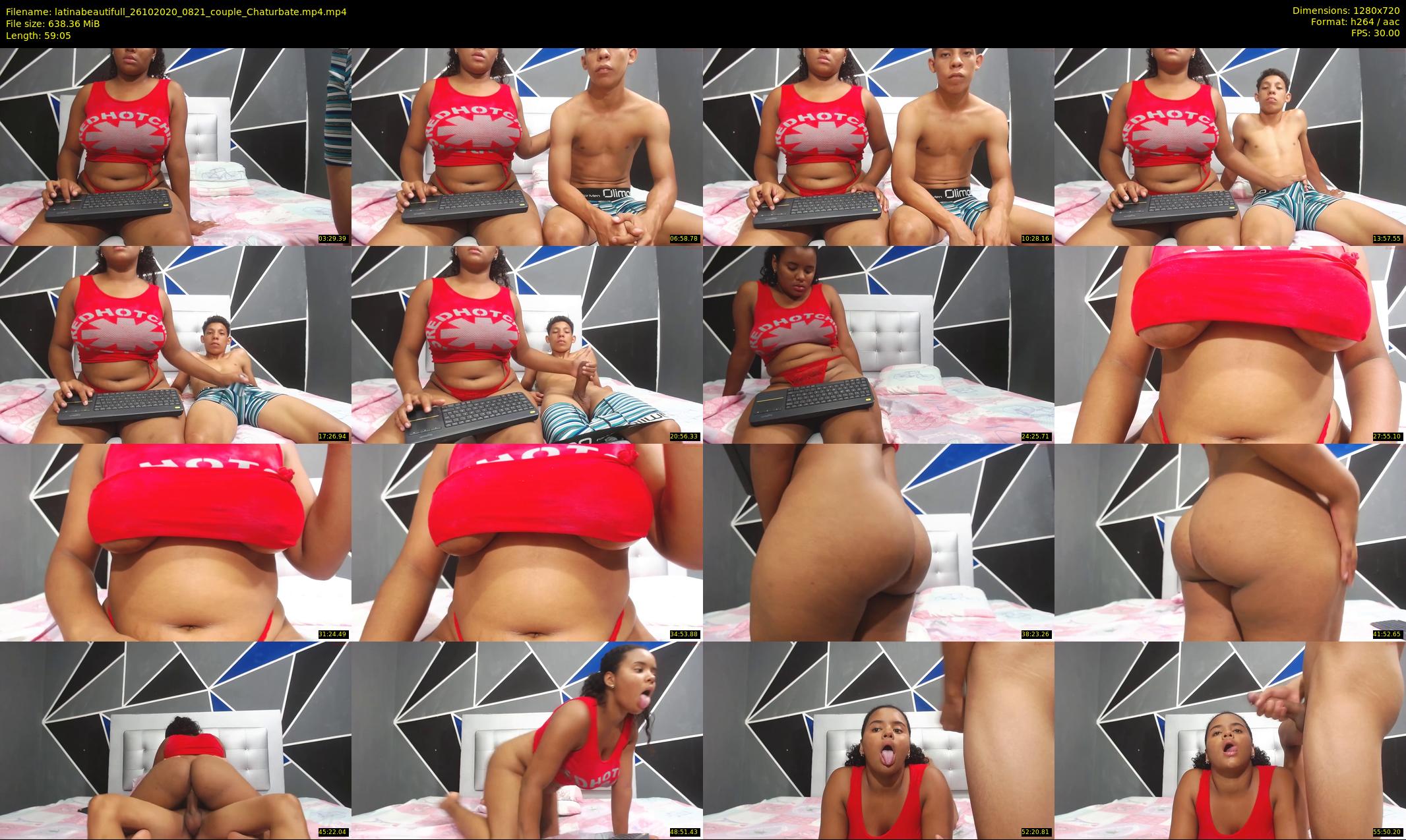 latinabeautifull — 60 minute Chaturbate female cam show recording, 720p, Oct 26, 2020