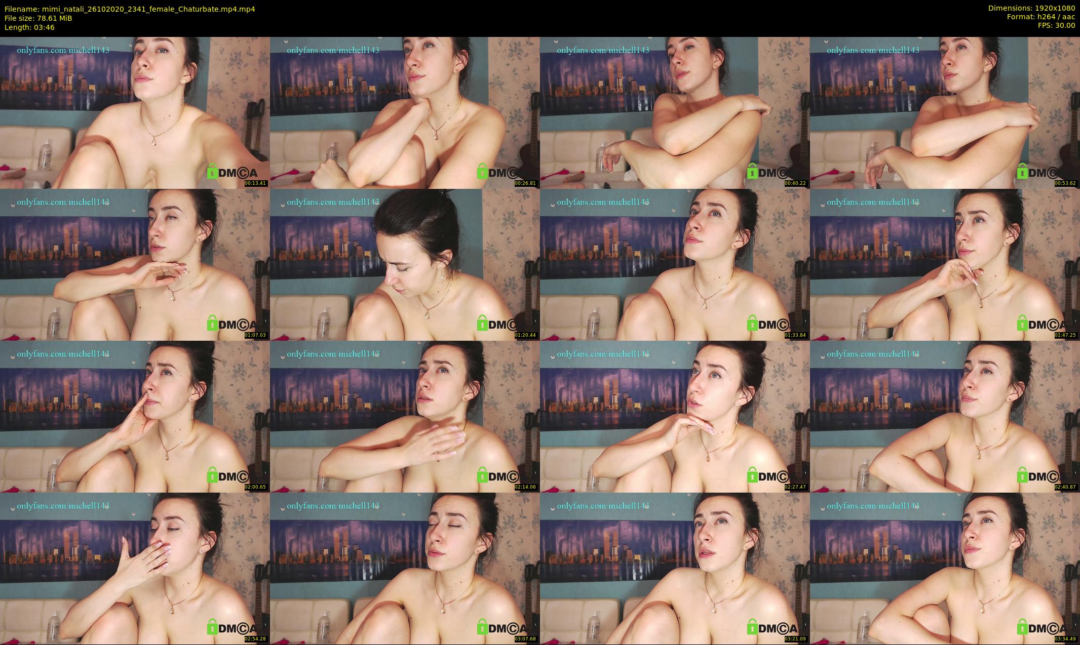 mimi_natali — 4 minute Chaturbate female cam show recording, 1080p, Oct 26, 2020