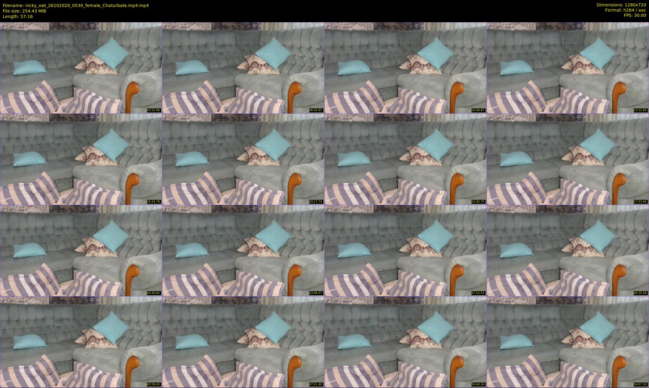 nicky_owl — 58 minute Chaturbate female cam show recording, 720p, Oct 26, 2020