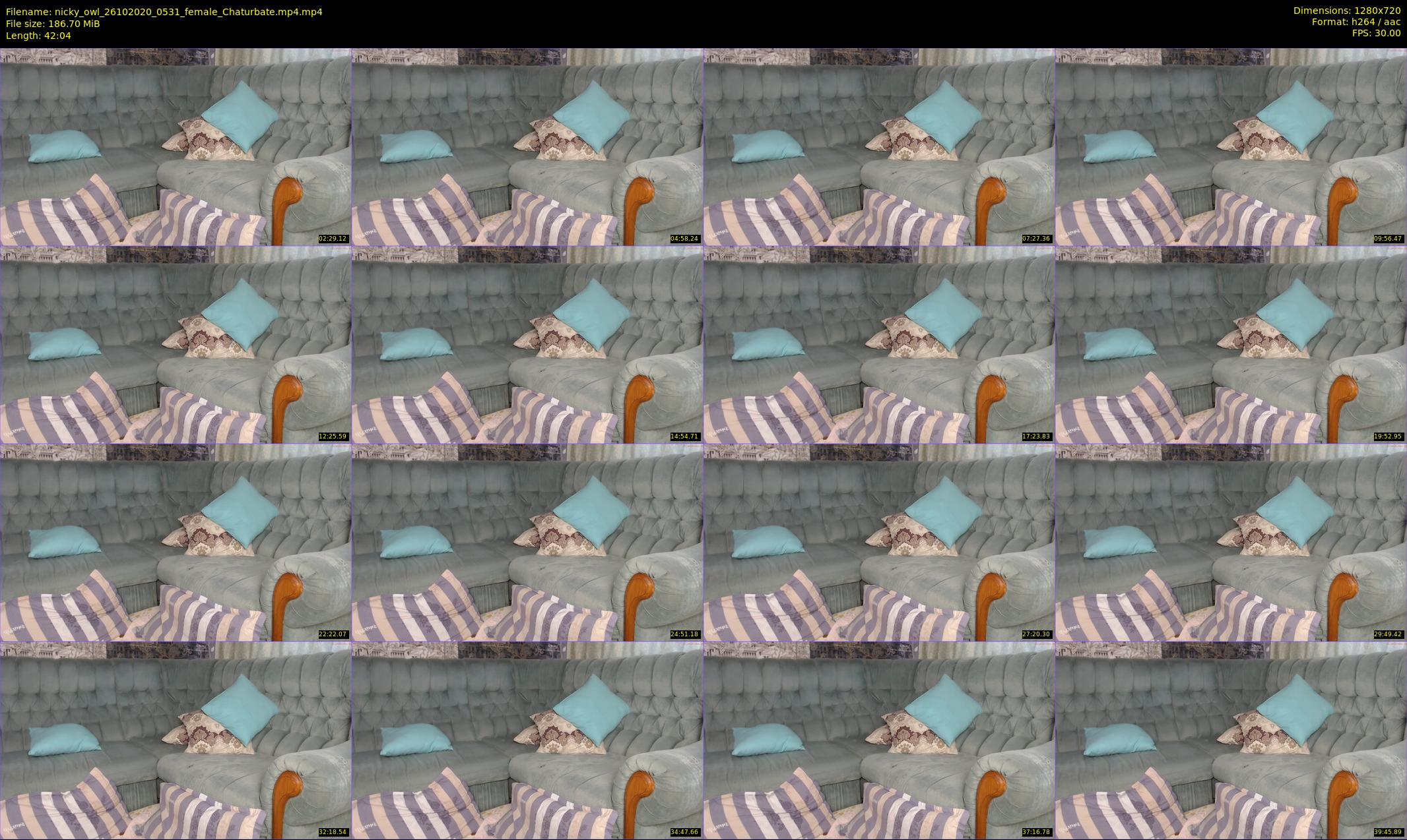 nicky_owl — 43 minute Chaturbate female cam show recording, 720p, Oct 26, 2020