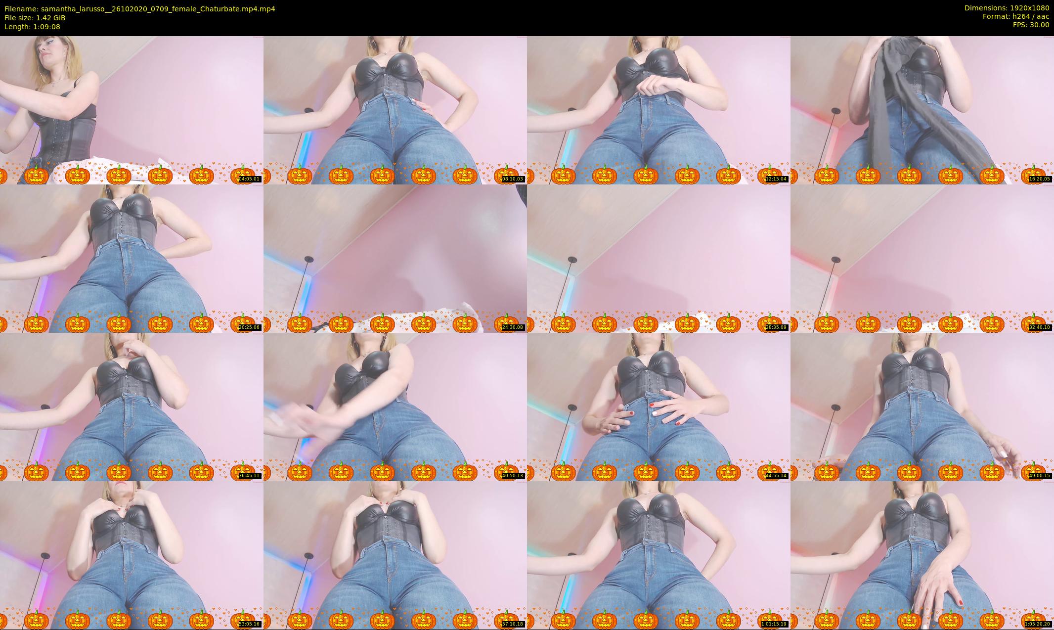 samantha_larusso_ — 70 minute Chaturbate couple cam show recording, 1080p, Oct 26, 2020