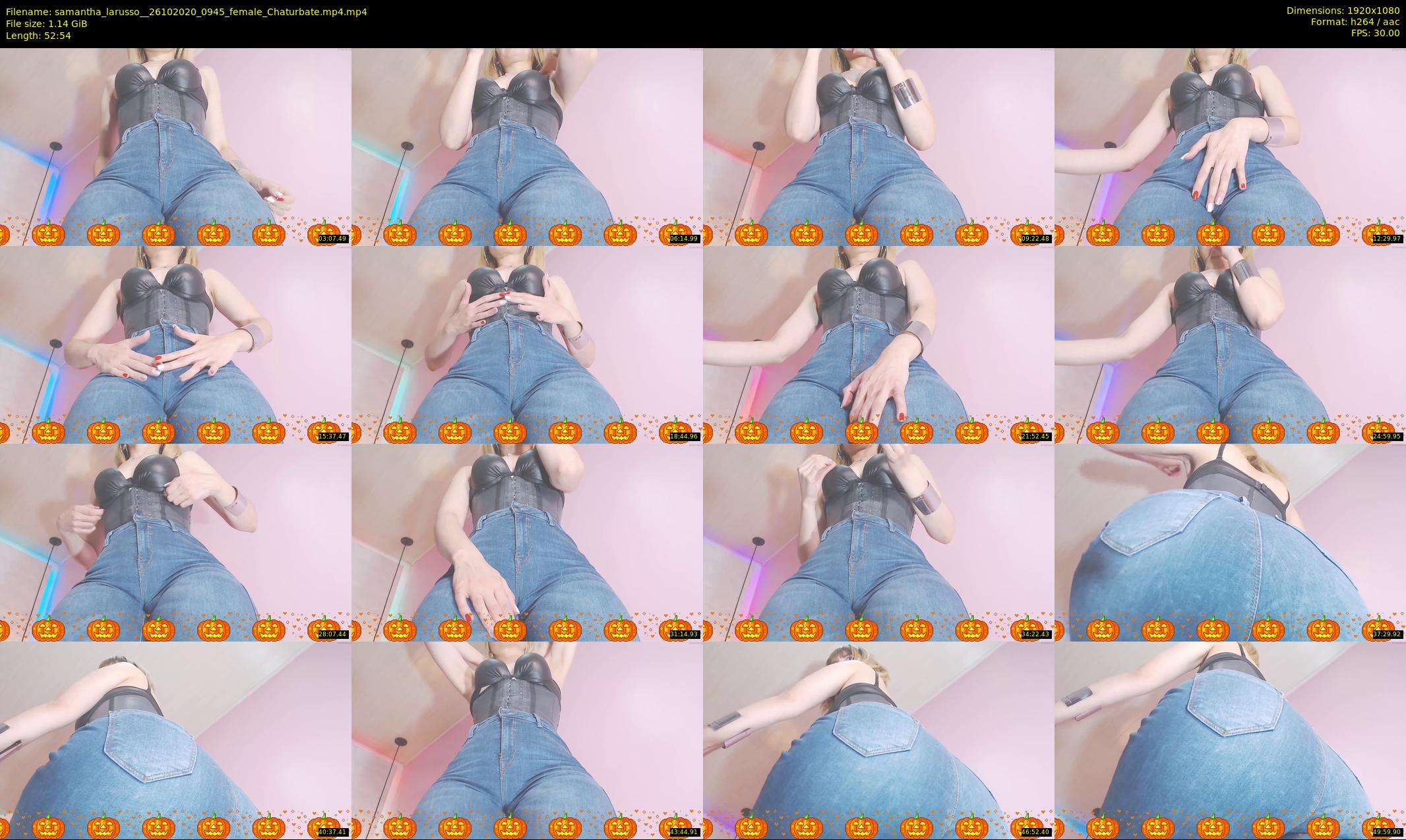 samantha_larusso_ — 53 minute Chaturbate couple cam show recording, 1080p, Oct 26, 2020