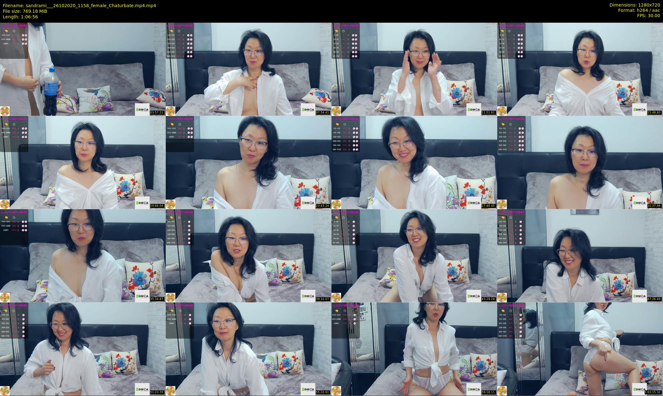 sandrami__ — 67 minute Chaturbate female cam show recording, 720p, Oct 26, 2020