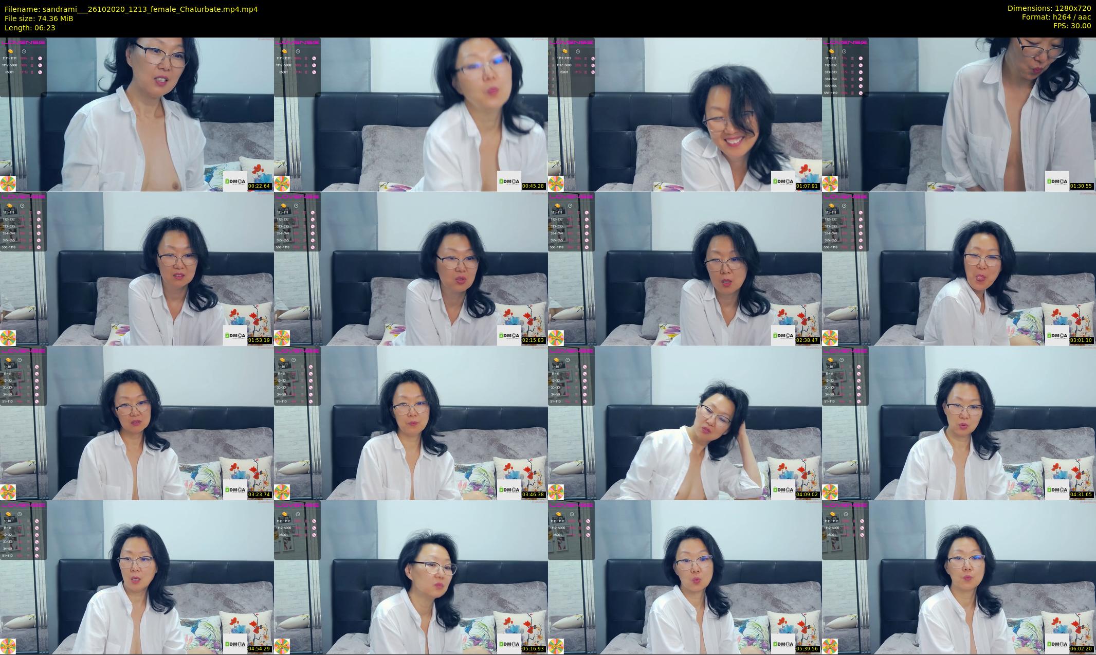 sandrami__ — 7 minute Chaturbate female cam show recording, 720p, Oct 26, 2020