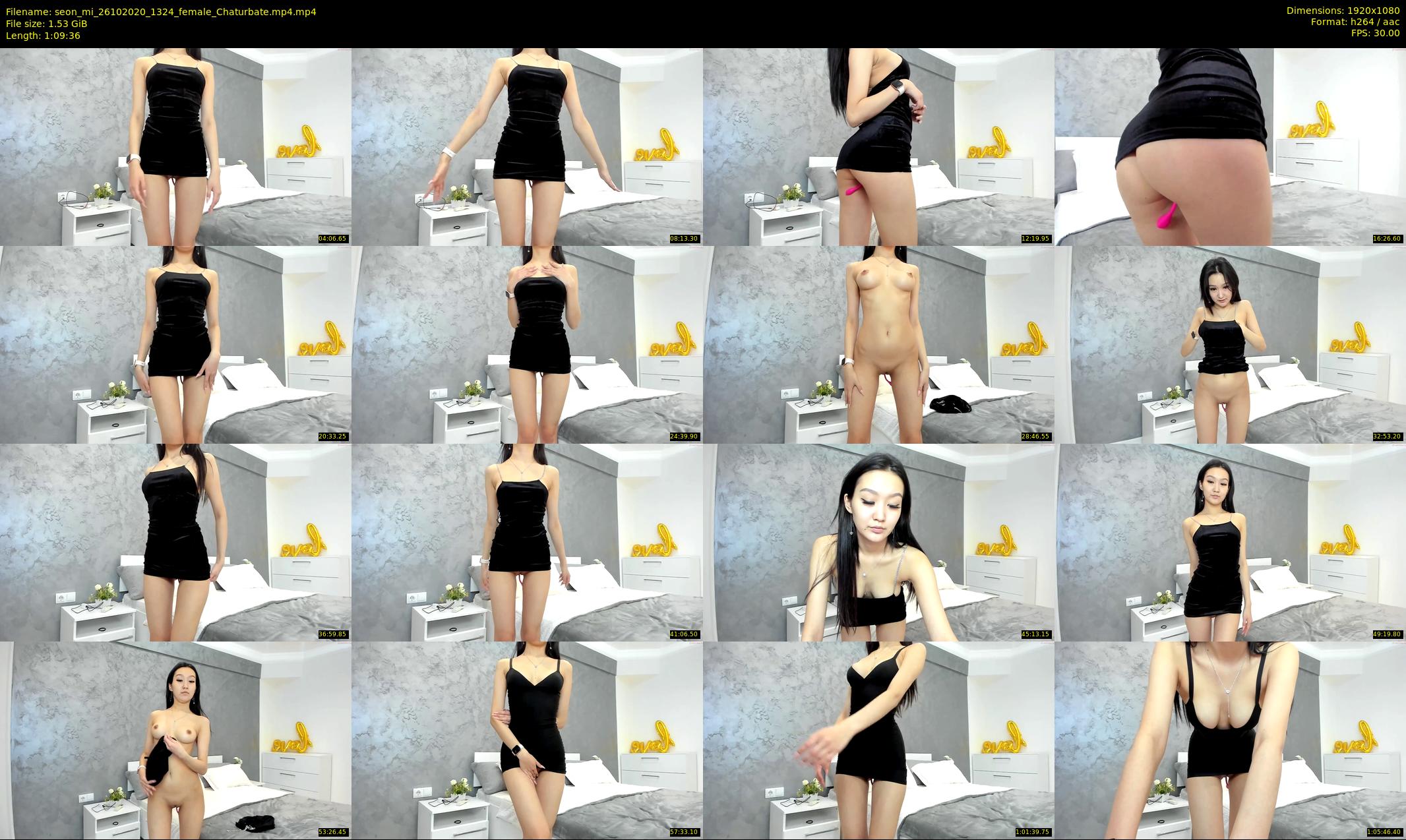 seon_mi — 70 minute Chaturbate female cam show recording, 1080p, Oct 26, 2020