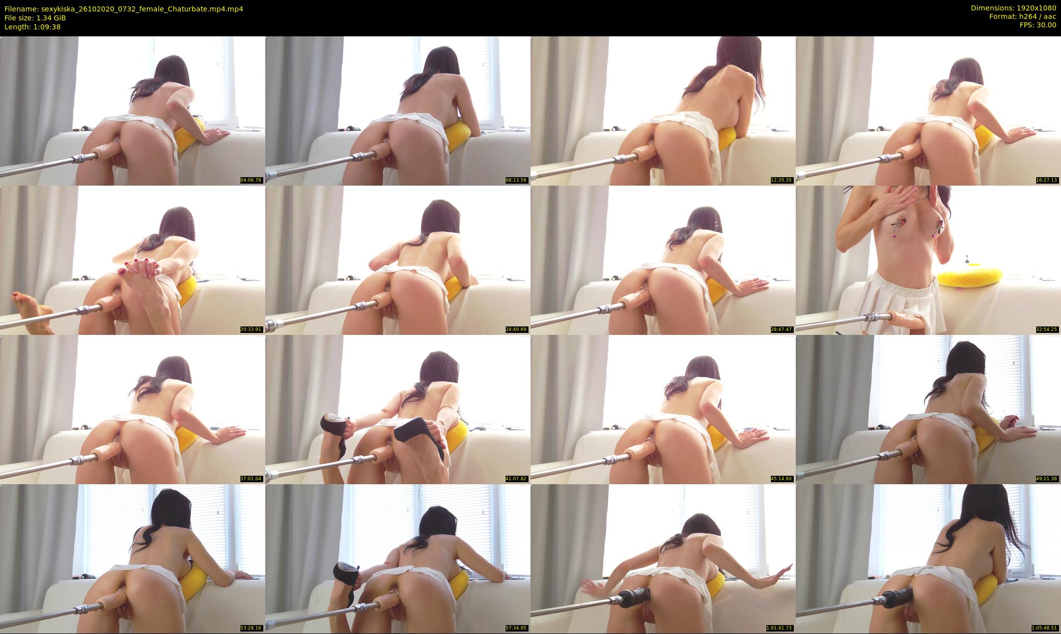sexykiska — 70 minute Chaturbate female cam show recording, 1080p, Oct 26, 2020
