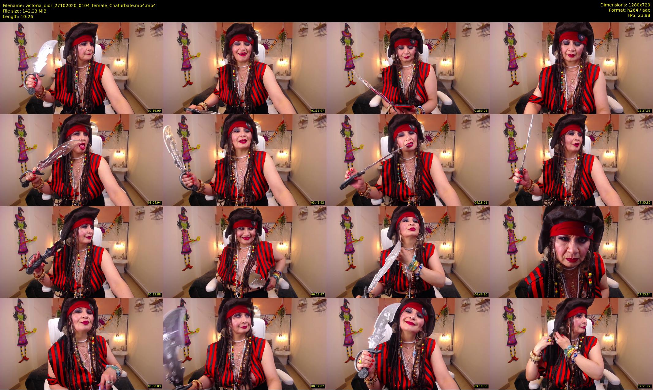 victoria_dior — 11 minute Chaturbate female cam show recording, 720p, Oct 27, 2020