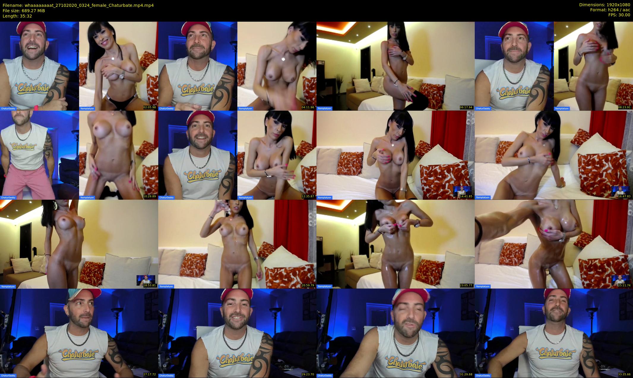 whaaaaaaaat — 36 minute Chaturbate couple cam show recording, 1080p, Oct 27, 2020