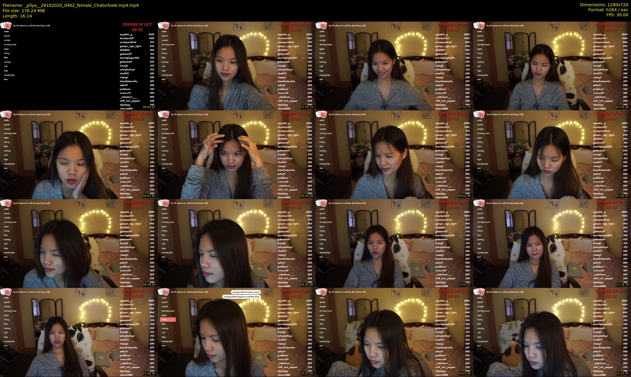 _pilya_ — 17 minute Chaturbate female cam show recording, 720p, Oct 28, 2020